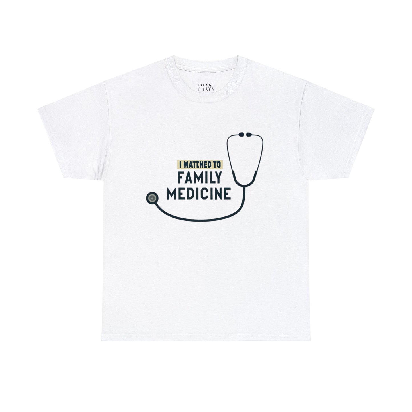 "I Matched to Family Medicine" Unisex Heavy Cotton Tee