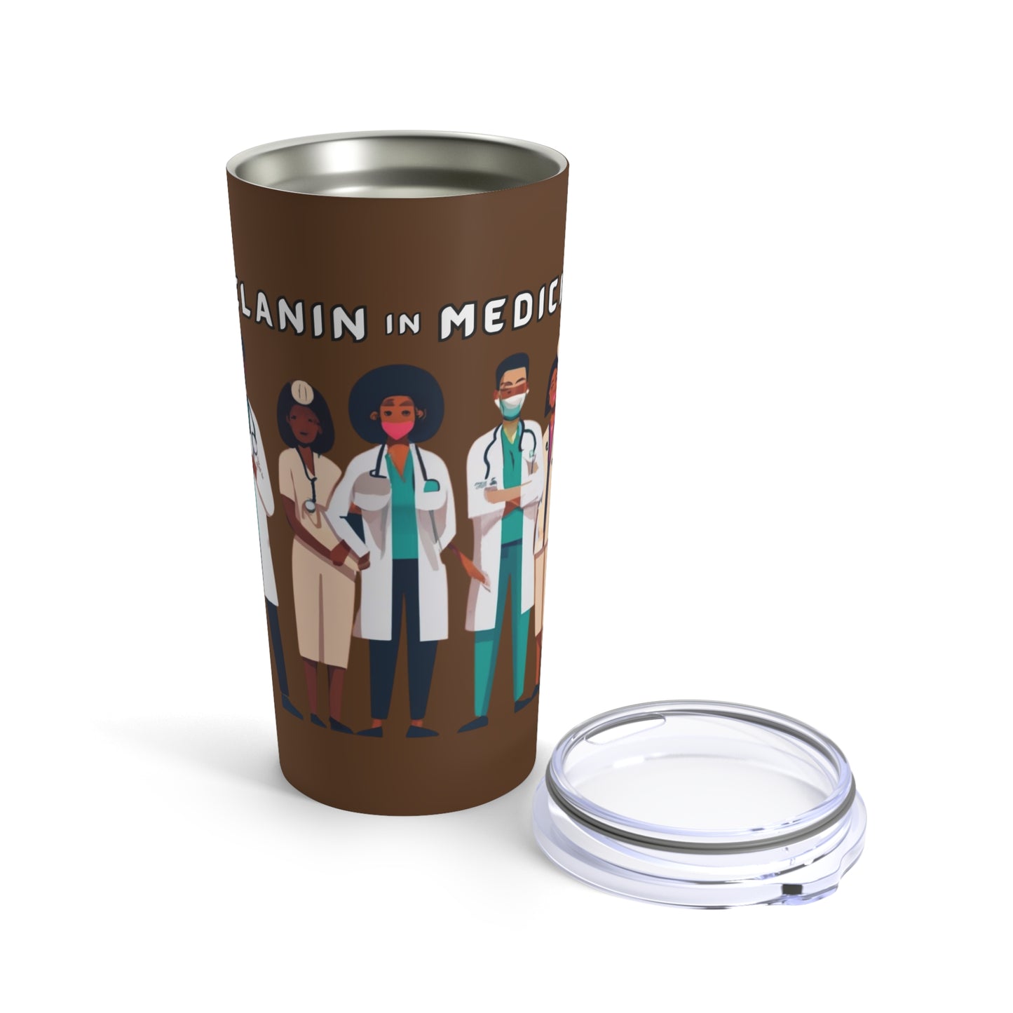 Melanin in Medicine Tumbler 20oz