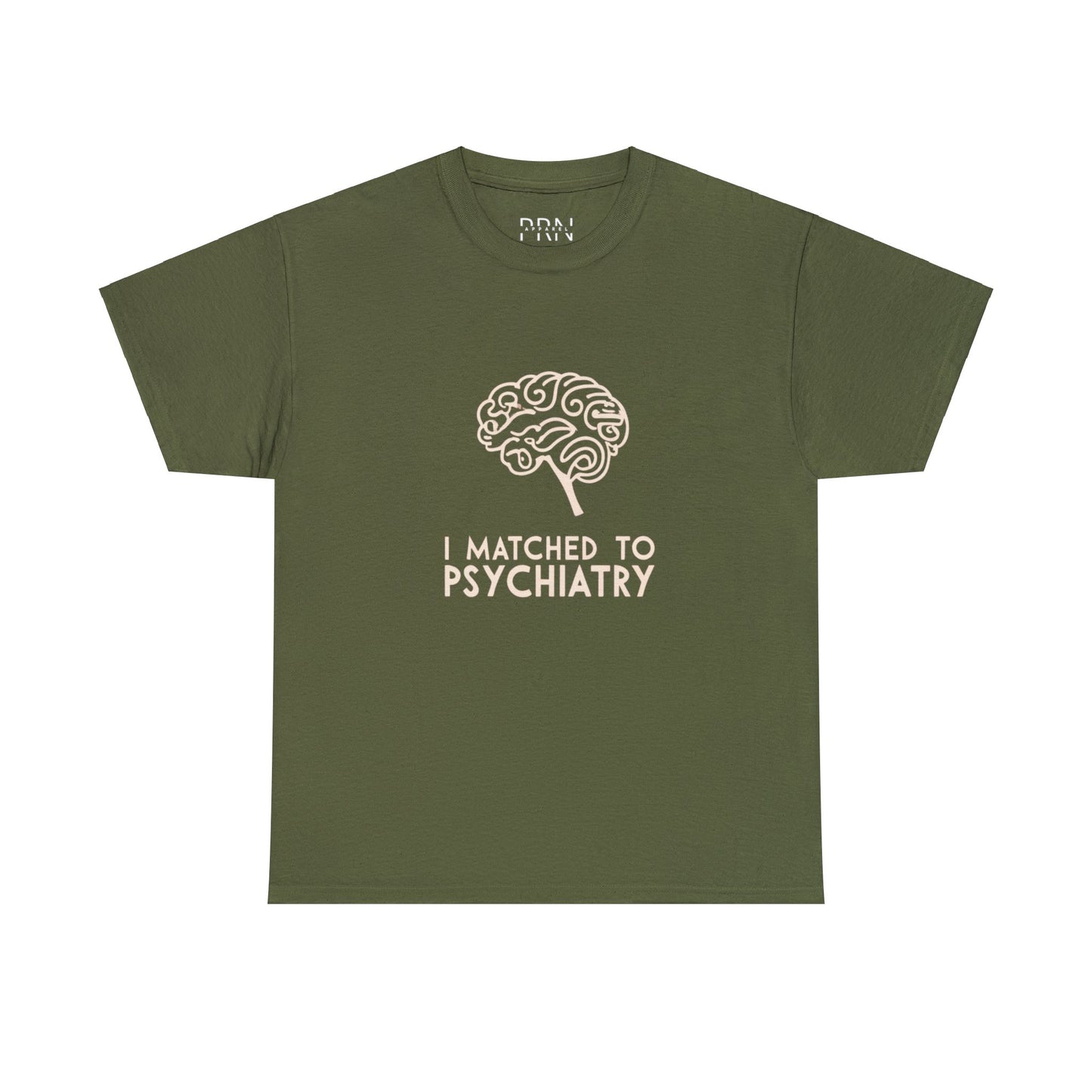 "I Matched to Psychiatry" Unisex Heavy Cotton Tee