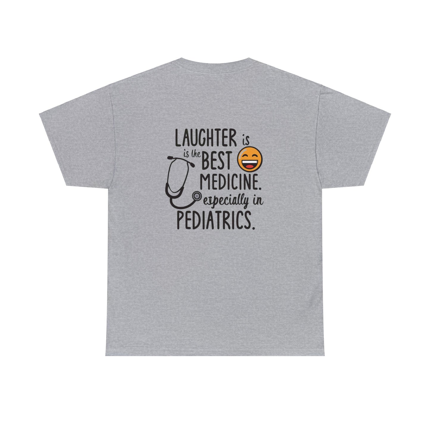 Laughter is the best Medicine - Unisex Heavy Cotton T-shirt