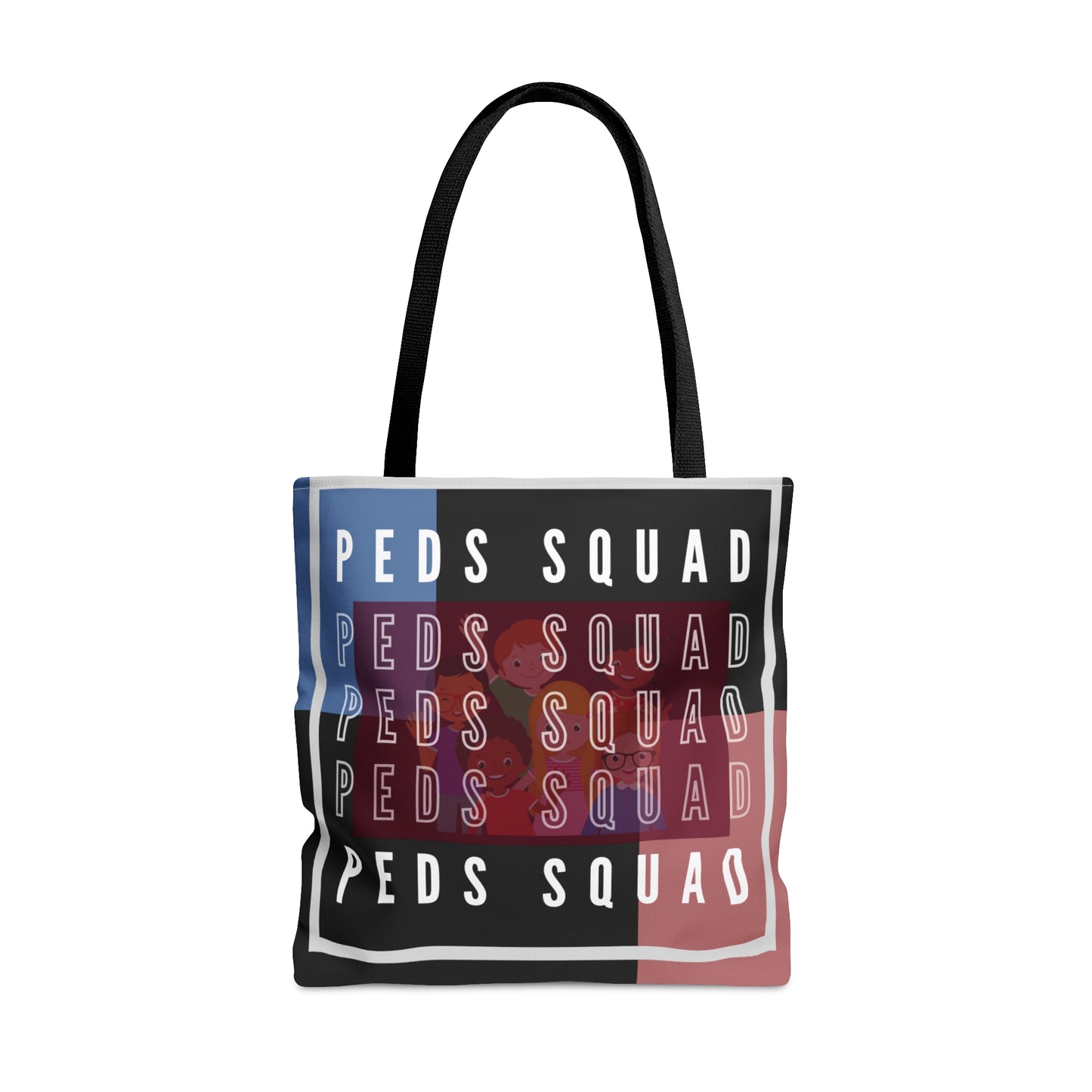 "Peds Squad" Tote Bag (Black)