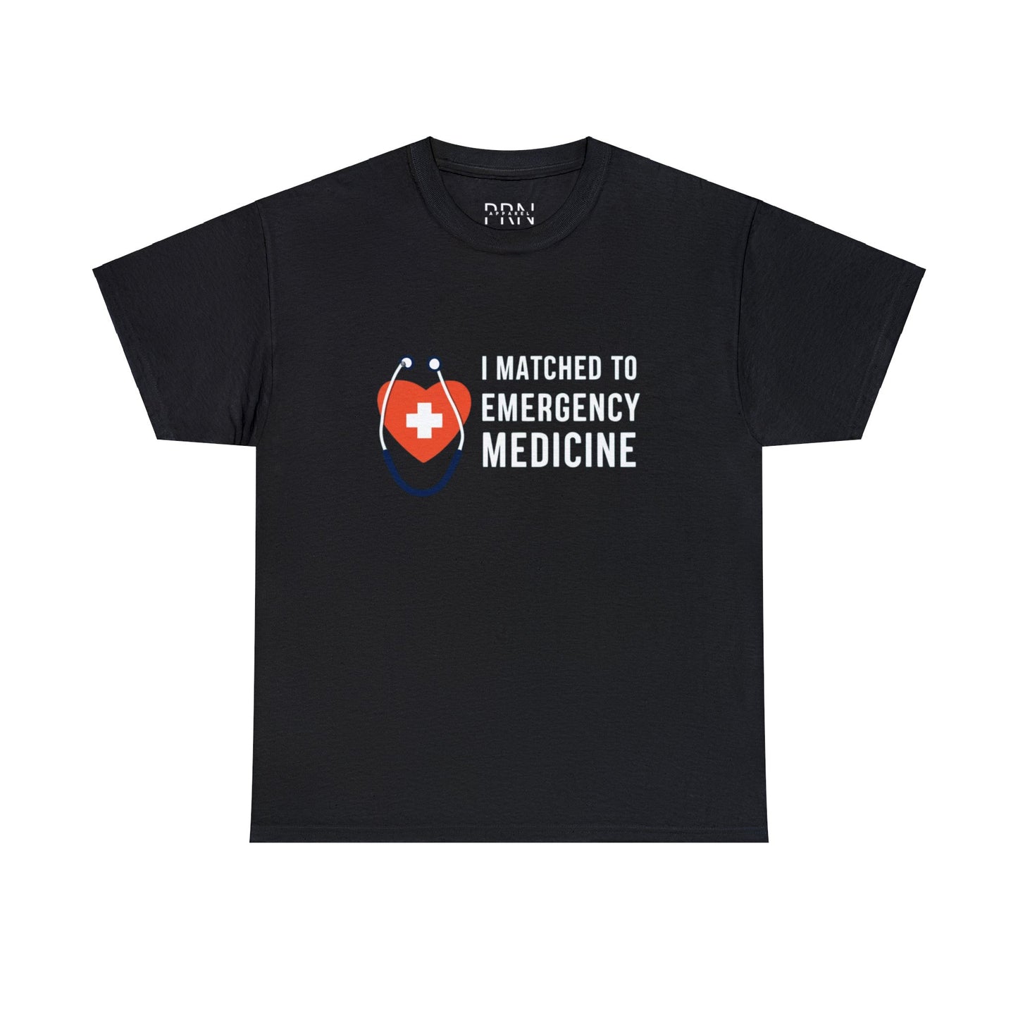 "I Matched to Emergency Medicine" Unisex Heavy Cotton Tee