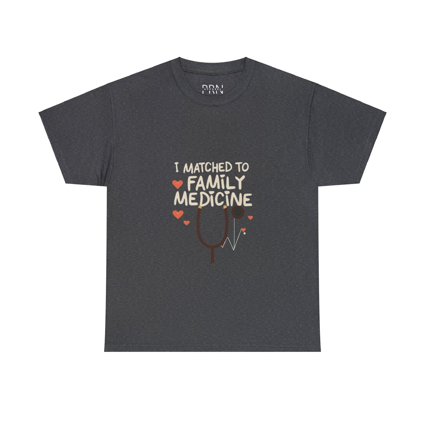 "I Matched to Family Medicine" Unisex Heavy Cotton Tee