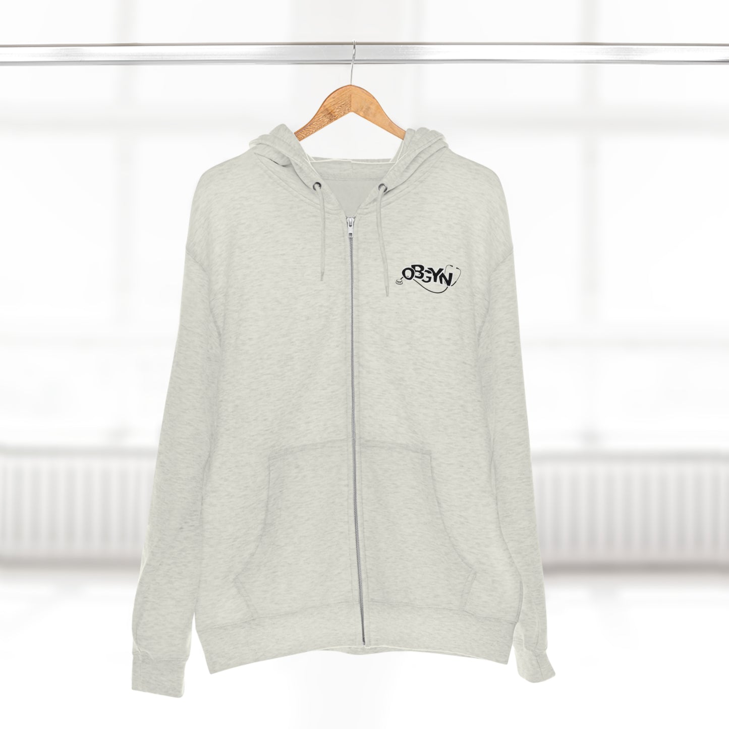 "Our OBGYN Promise" Unisex Full Zip Hoodie