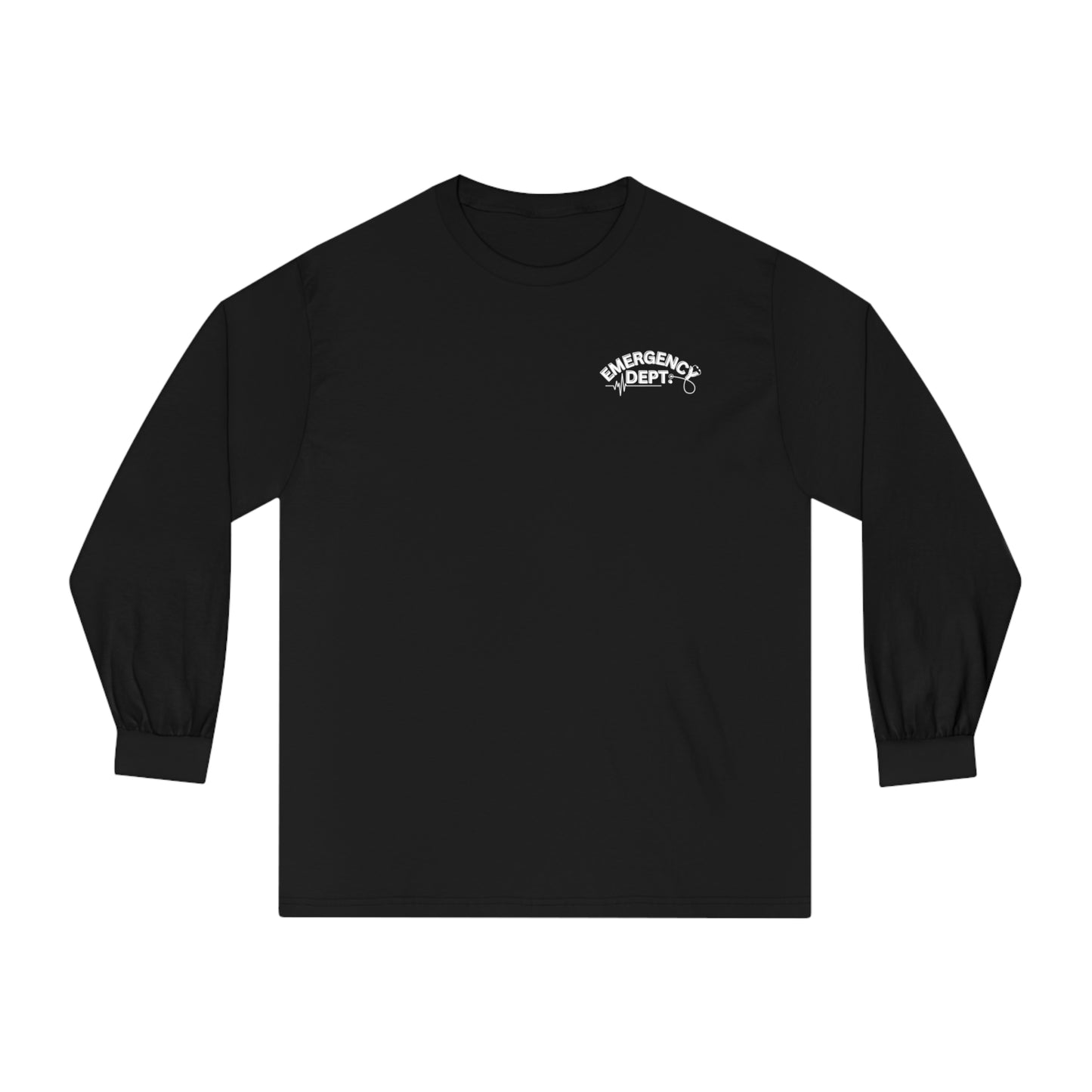 "ED Nutrition Facts" Unisex Long Sleeve T-Shirt