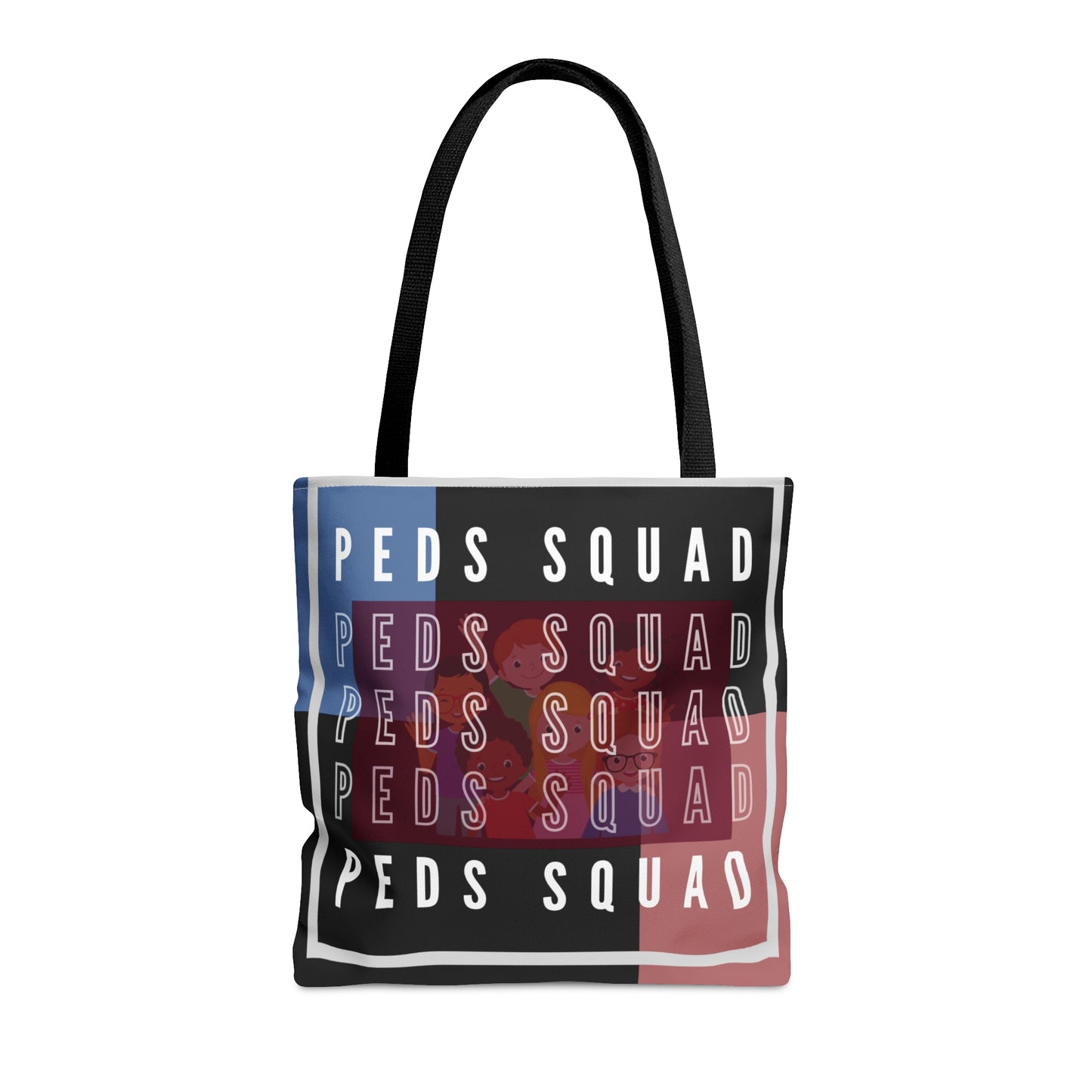 "Peds Squad" Tote Bag (Black)