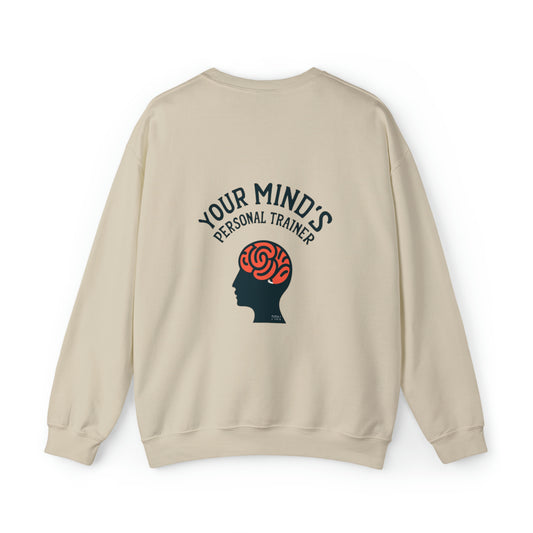 "Your Mind's Personal Trainer" Unisex Crewneck Sweatshirt