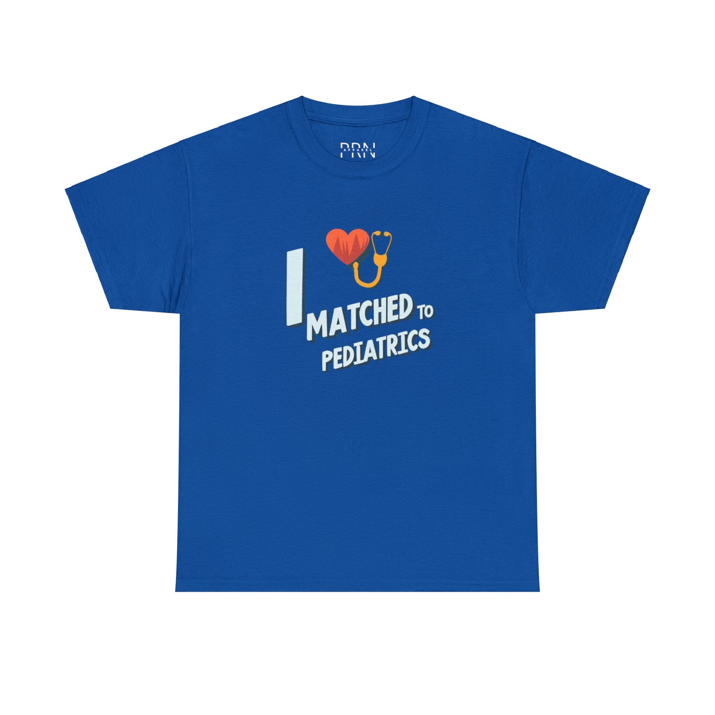 "I Matched to Pediatrics" 3 Unisex Heavy Cotton Tee