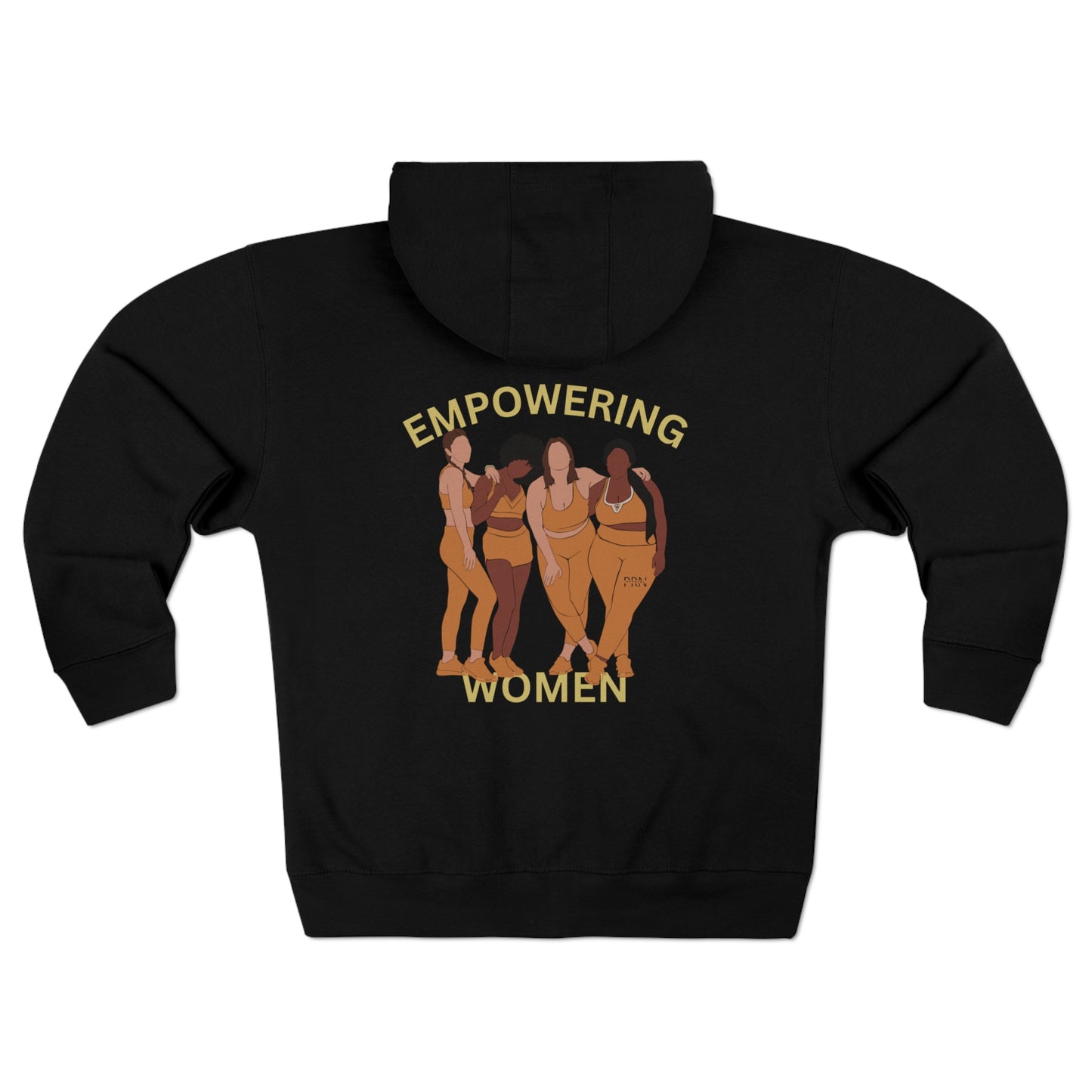 "Empowering Women" Unisex Full Zip Hoodie