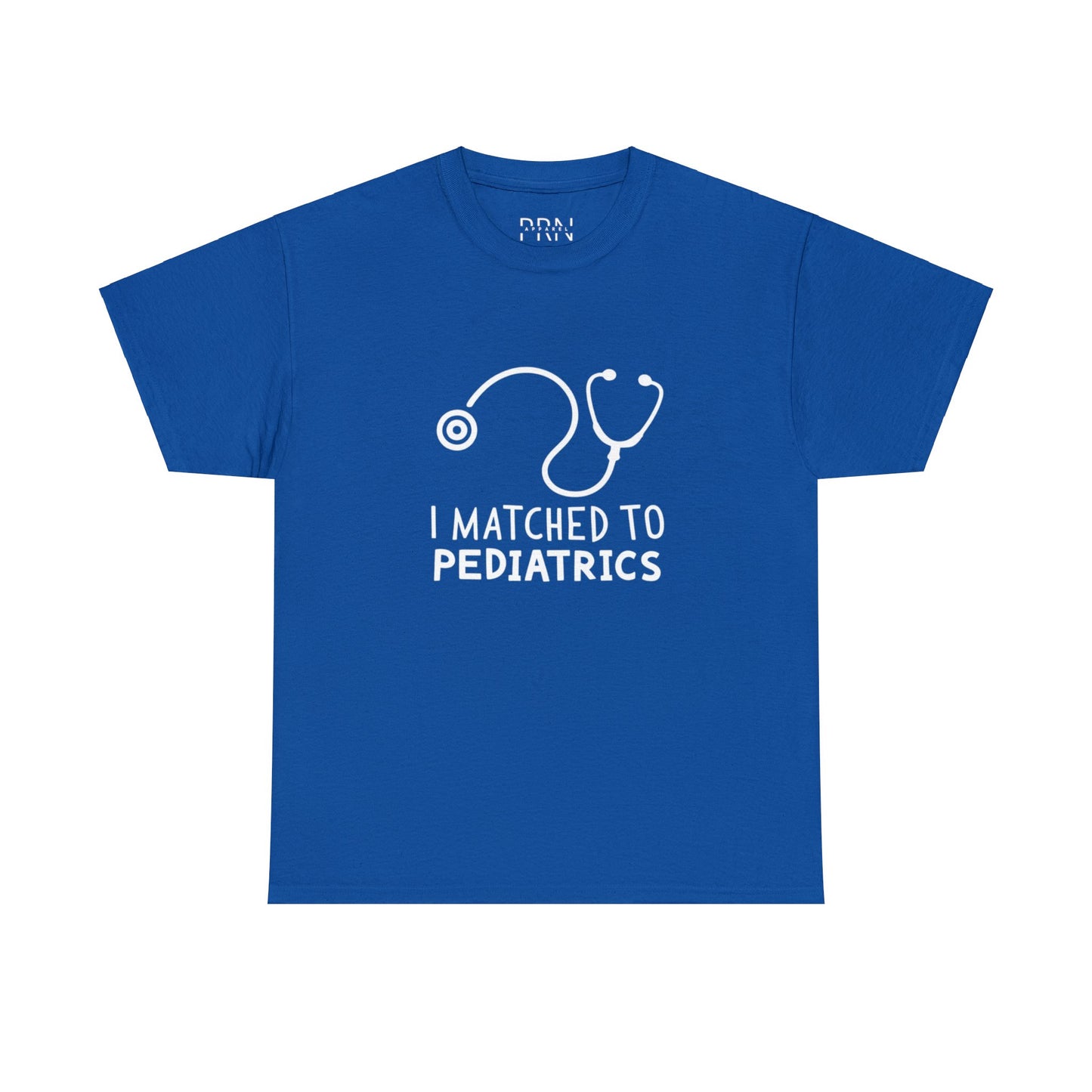 "I Matched to Pediatrics" Unisex Heavy Cotton Tee