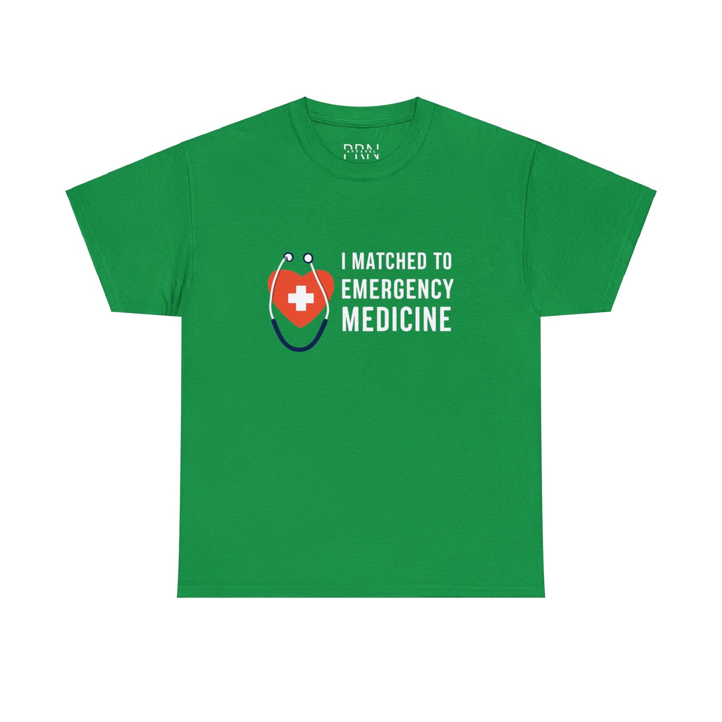 "I Matched to Emergency Medicine" Unisex Heavy Cotton Tee