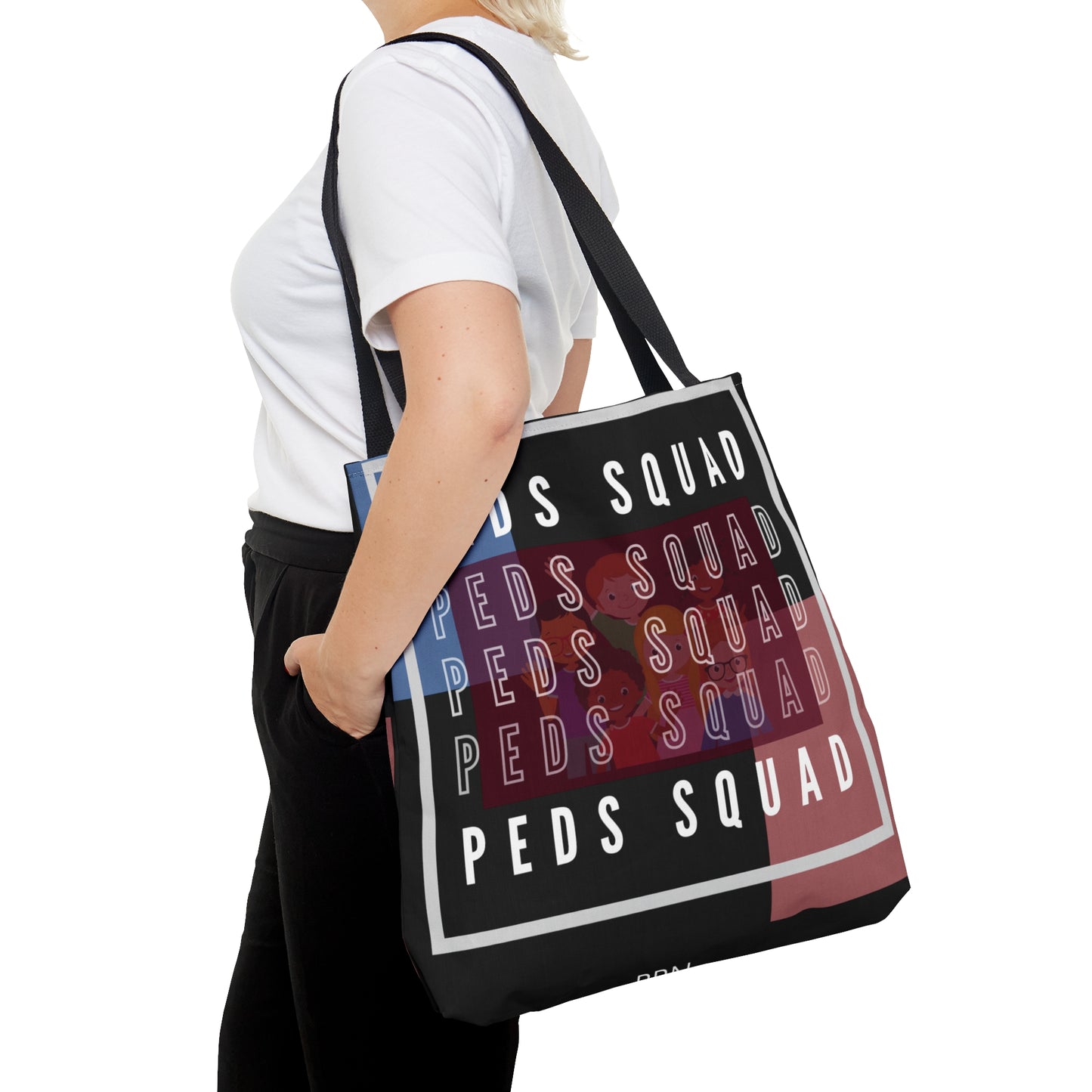 "Peds Squad" Tote Bag (Black)