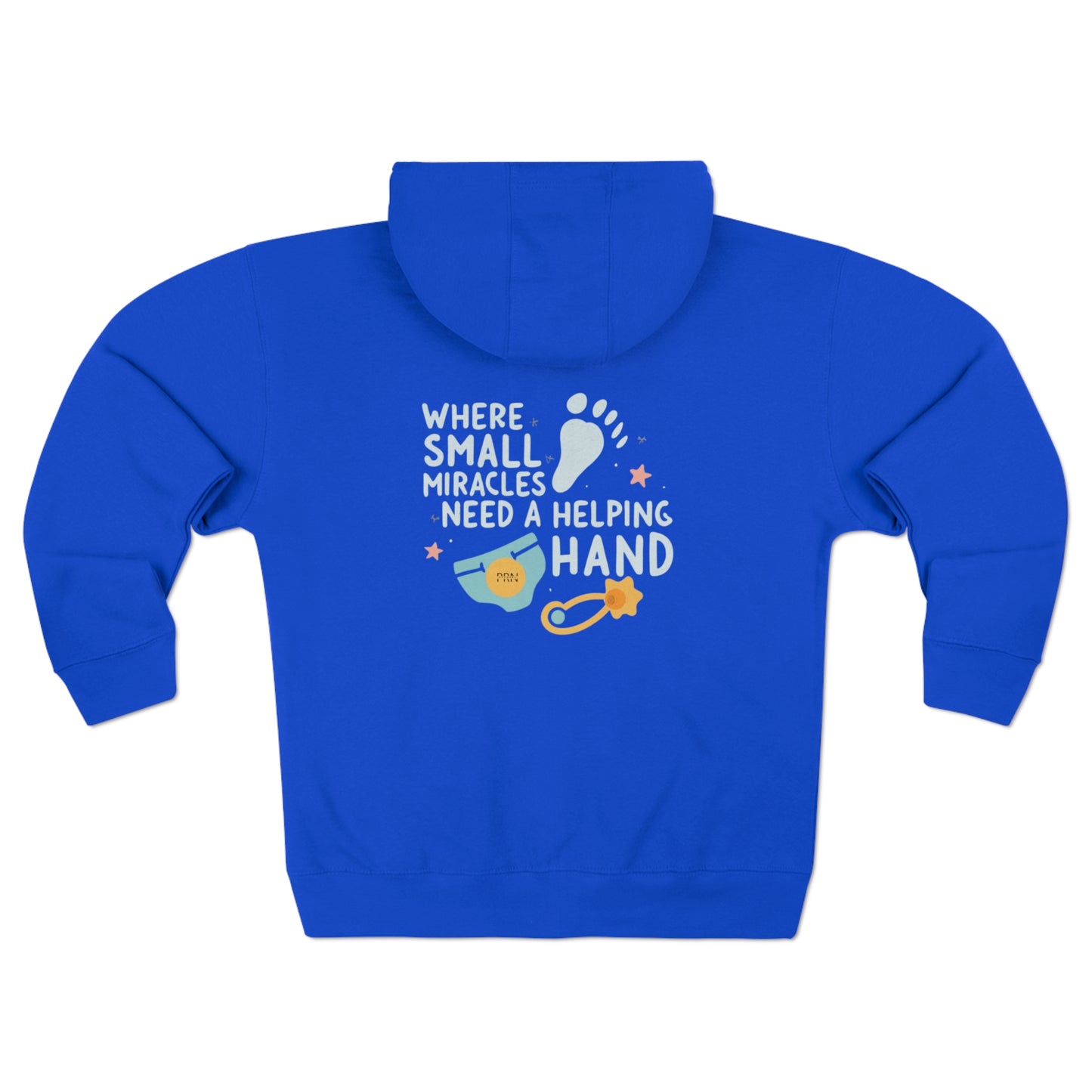 "A Helping Hand" Unisex Full Zip Hoodie