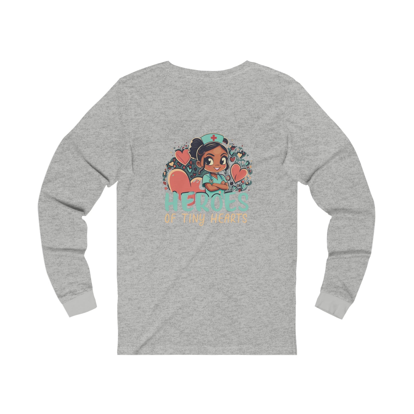 "Heroes of Tiny Hearts" Women's Long Sleeve Shirt