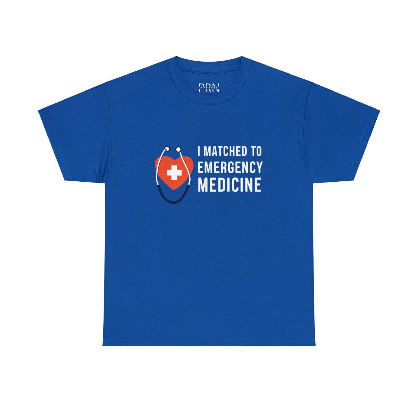 "I Matched to Emergency Medicine" Unisex Heavy Cotton Tee