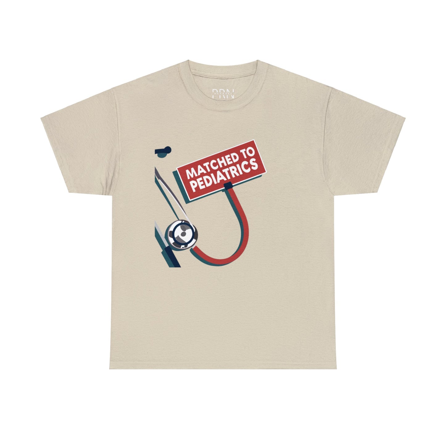 "I Matched to Pediatrics" 2 Unisex Heavy Cotton Tee