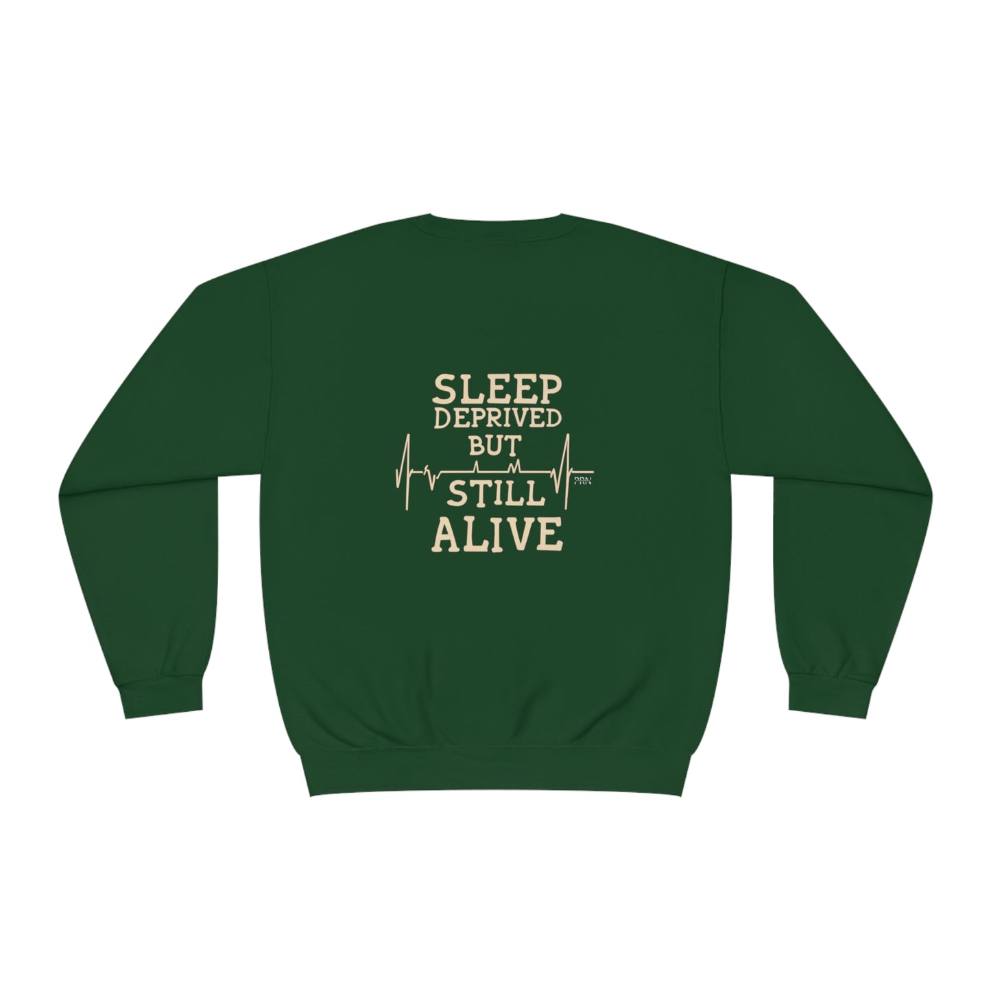 "Sleep Deprived, but Still Alive" Unisex Crewneck Sweatshirt