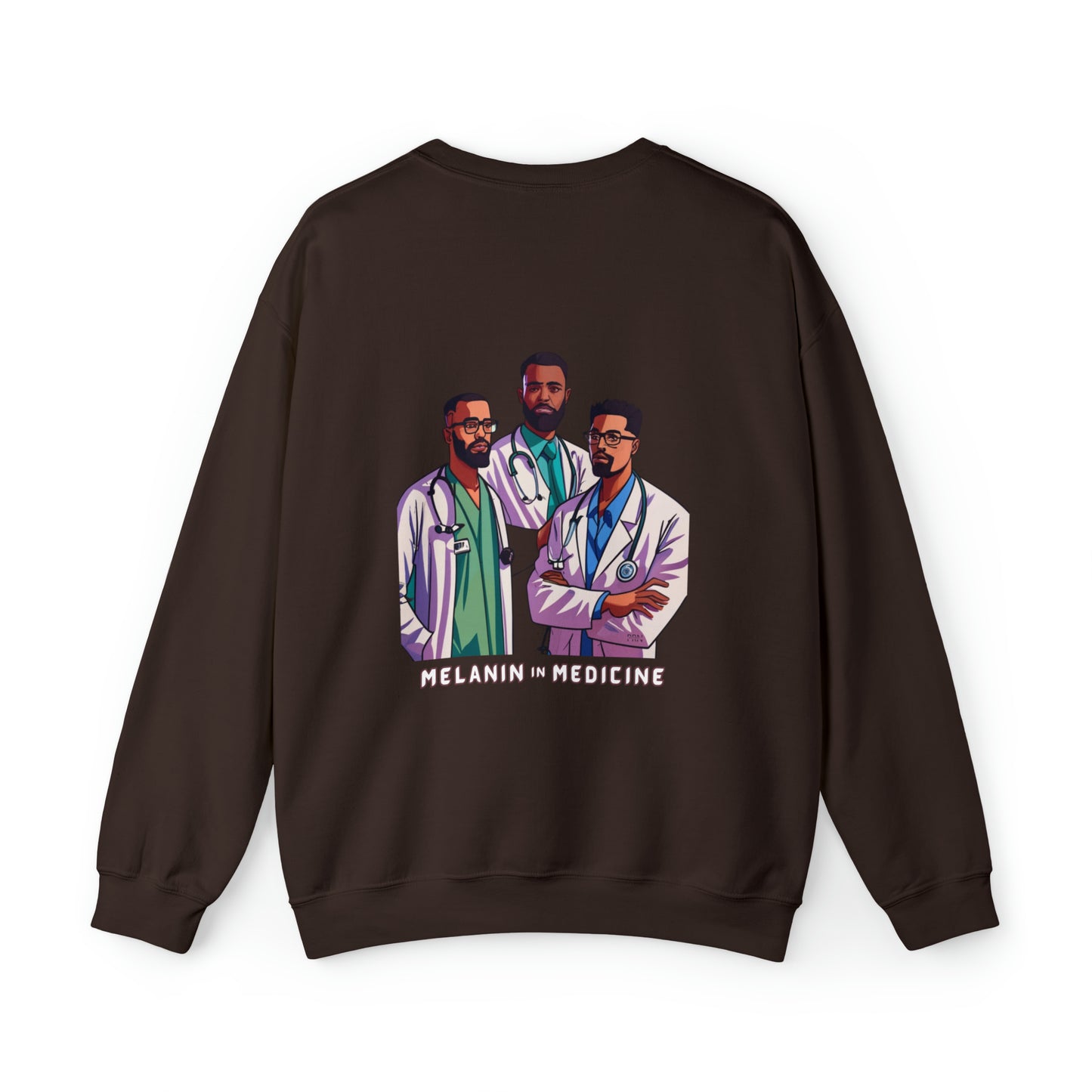 "Melanin in Medicine" Fellas Edition Unisex Crewneck Sweatshirt