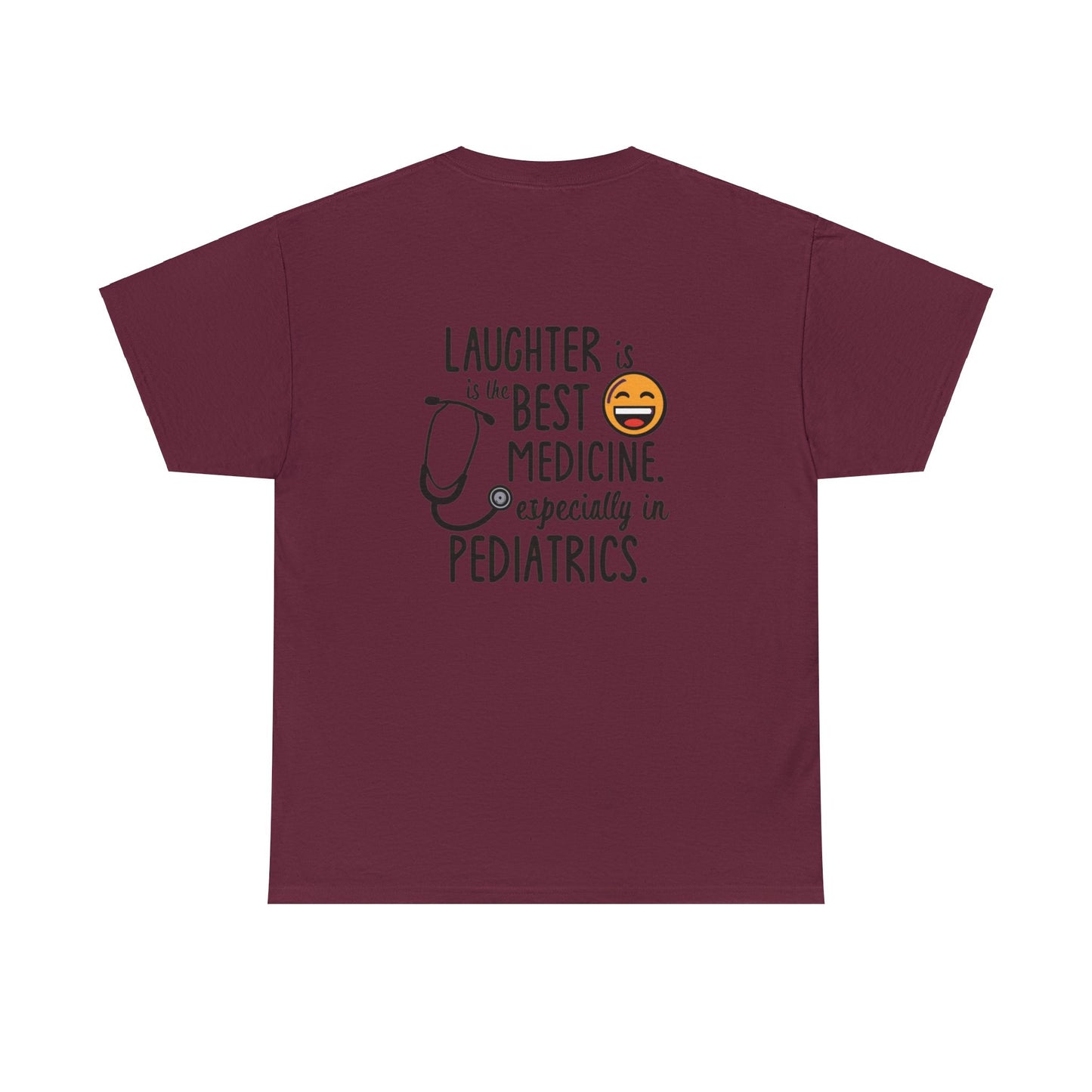 Laughter is the best Medicine - Unisex Heavy Cotton T-shirt