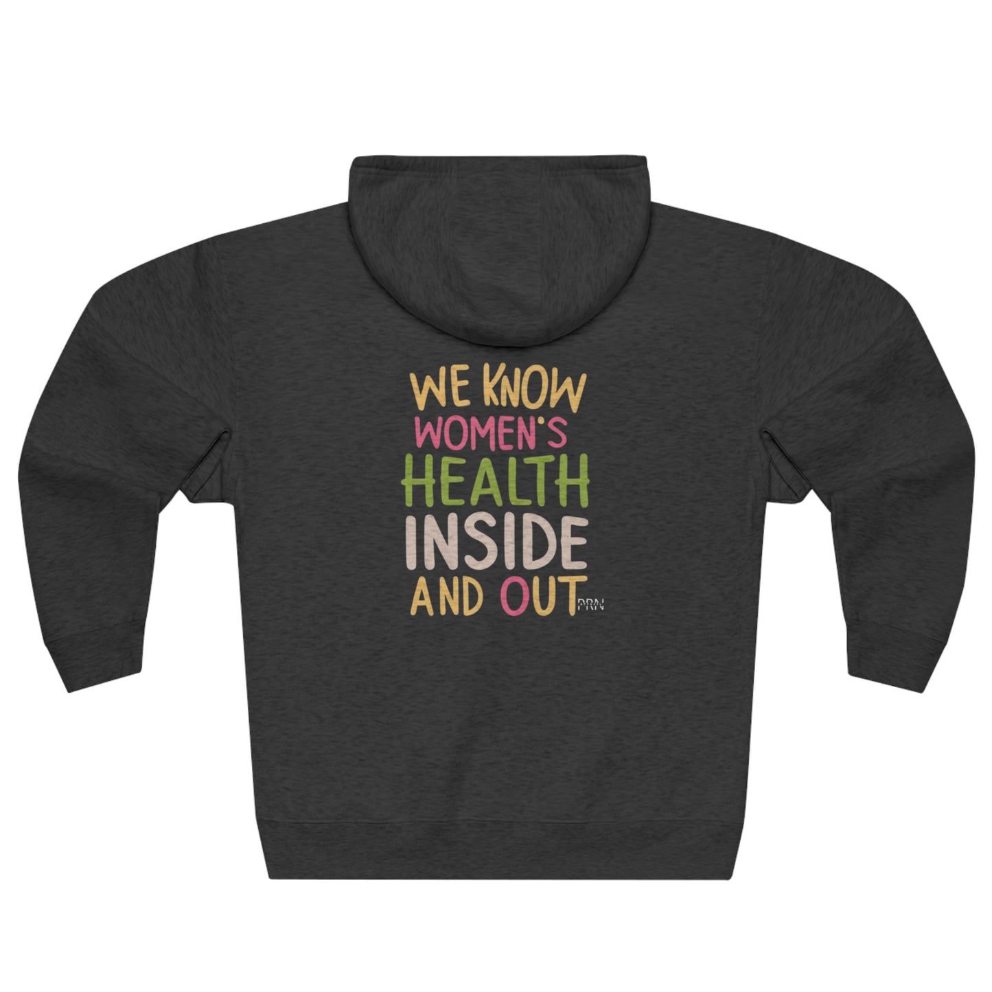 "We Know Women's Health" Unisex Full Zip Hoodie