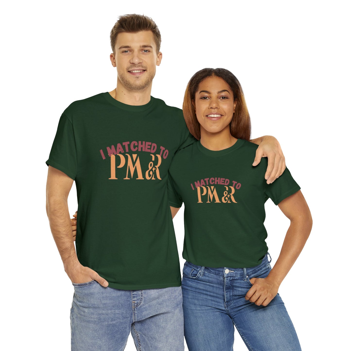 "I Matched to PM&R" Unisex Heavy Cotton Tee