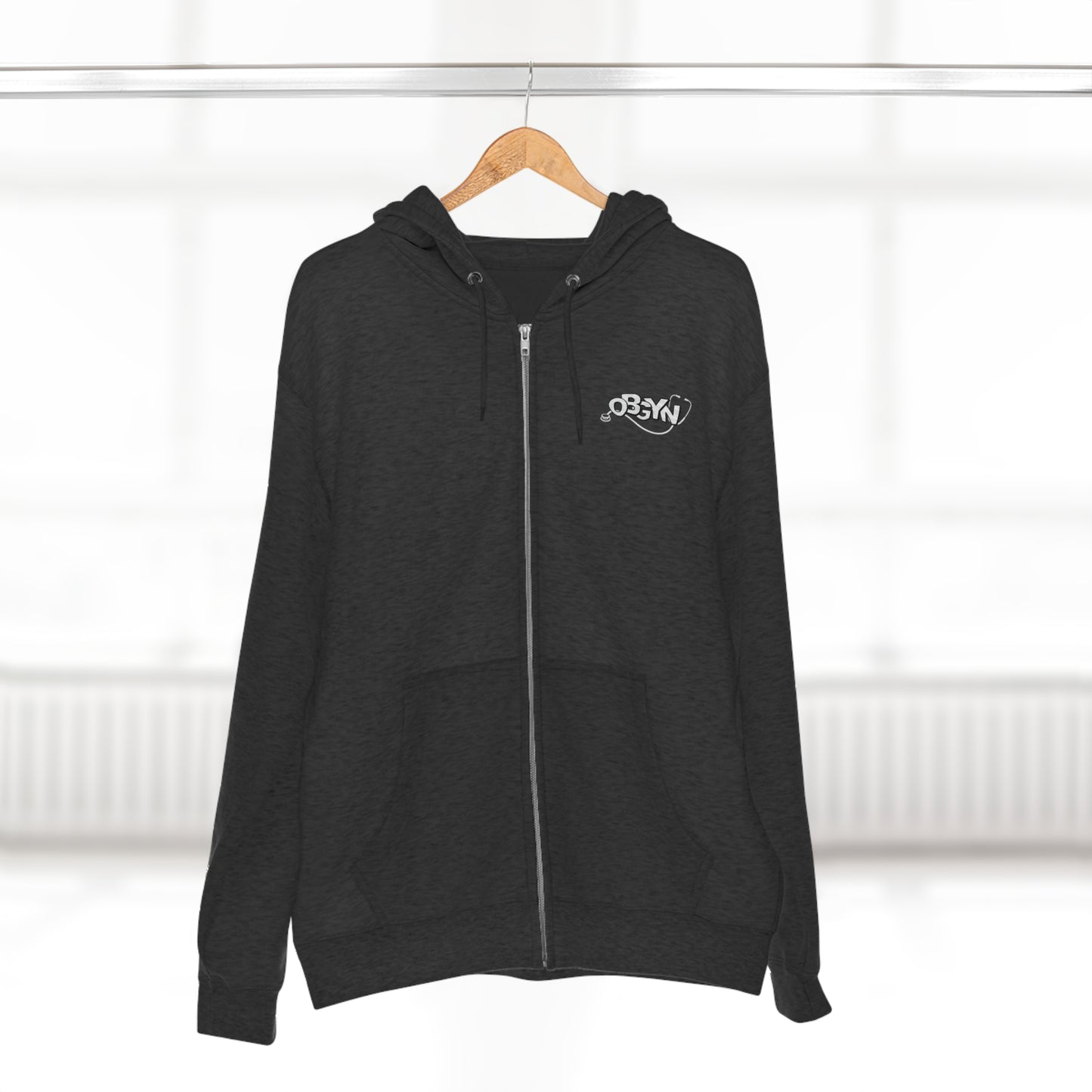 "Our OBGYN Promise" Unisex Full Zip Hoodie