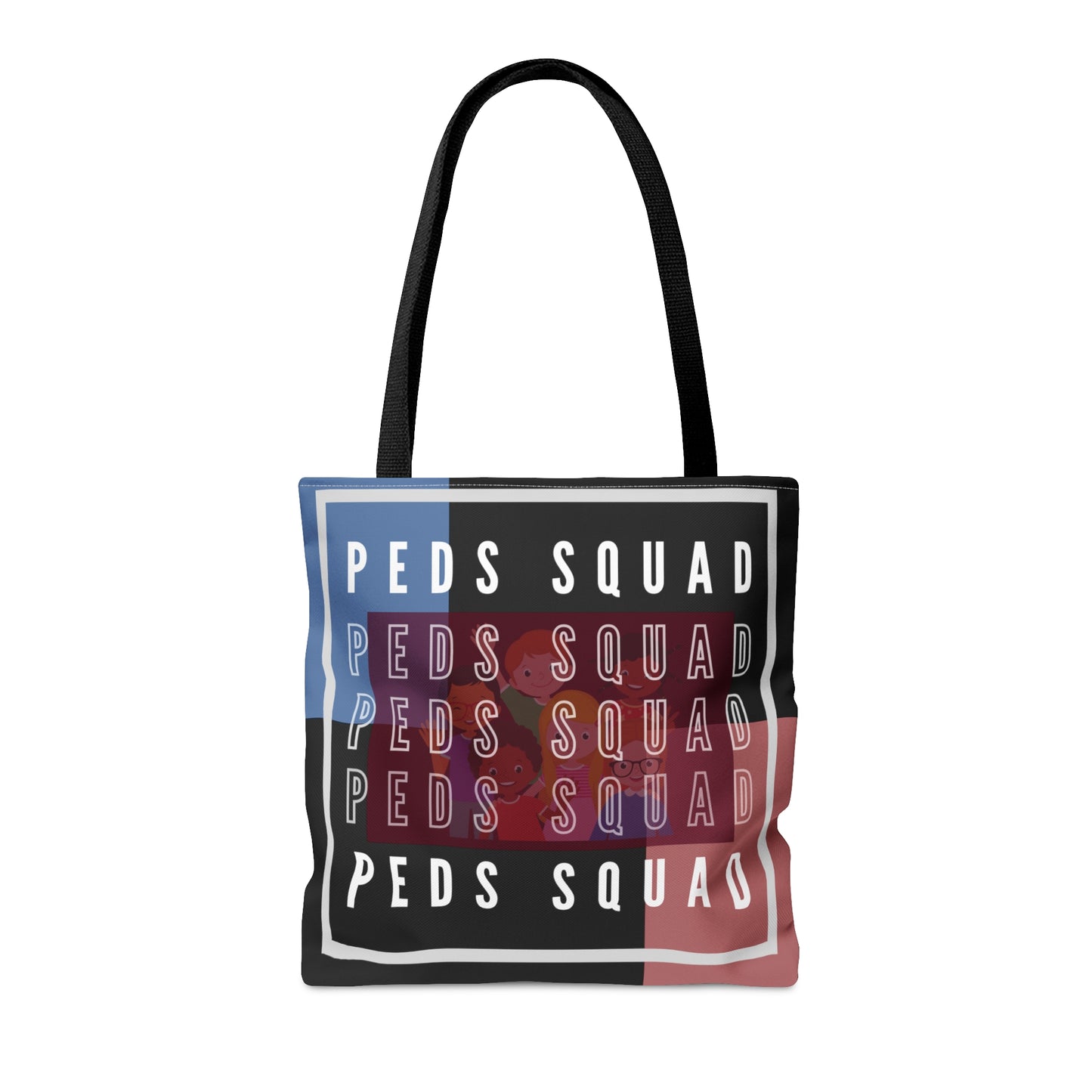 "Peds Squad" Tote Bag (Black)