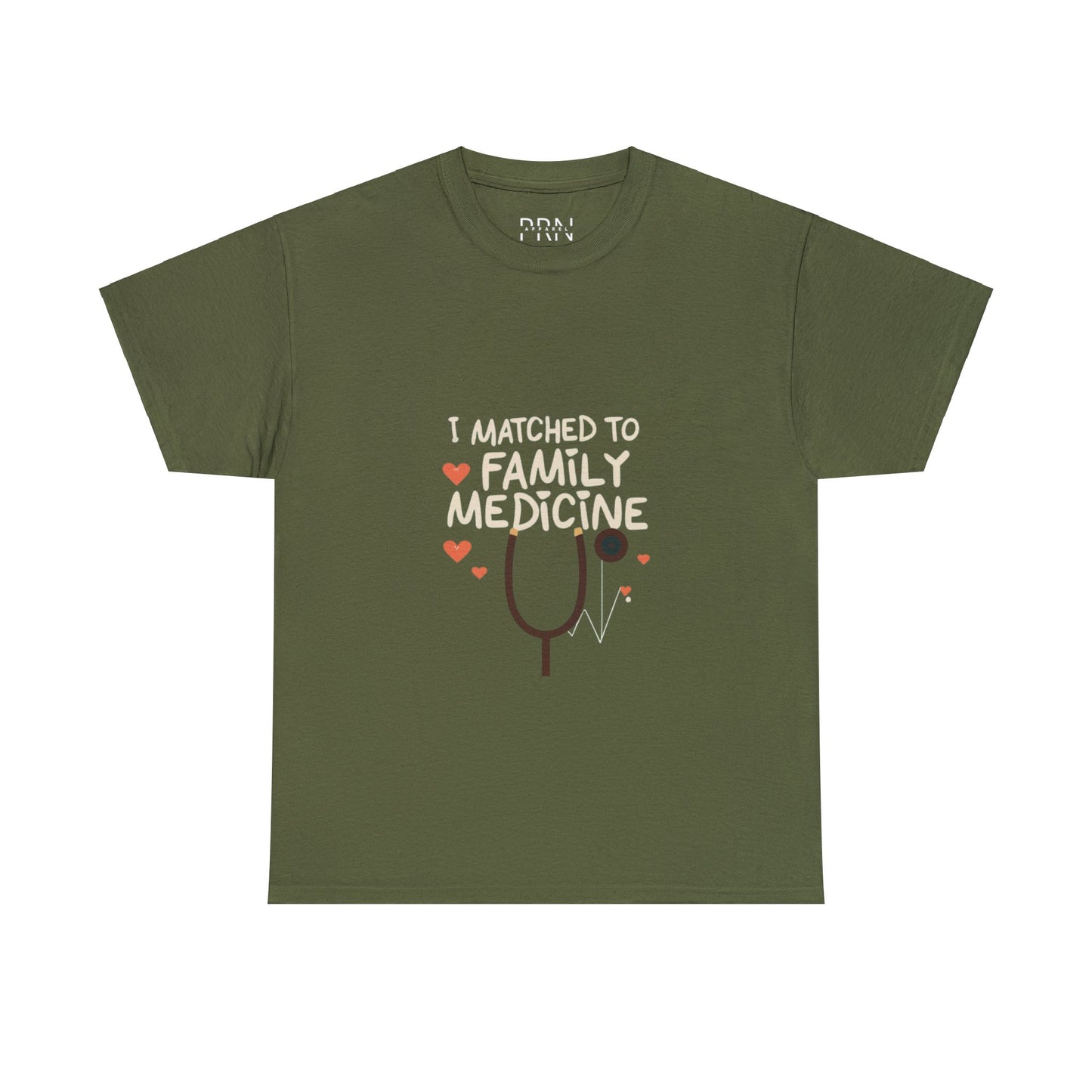 "I Matched to Family Medicine" Unisex Heavy Cotton Tee