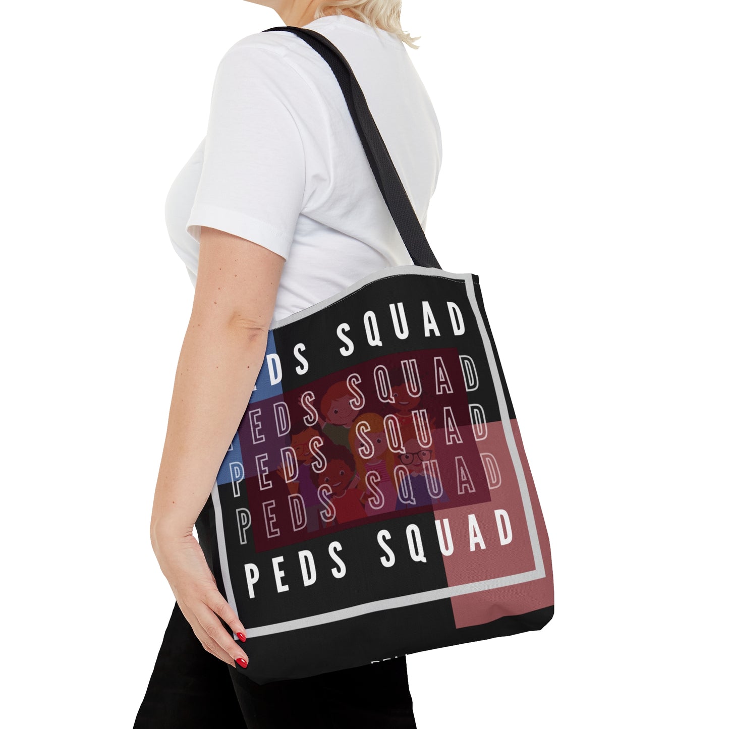 "Peds Squad" Tote Bag (Black)