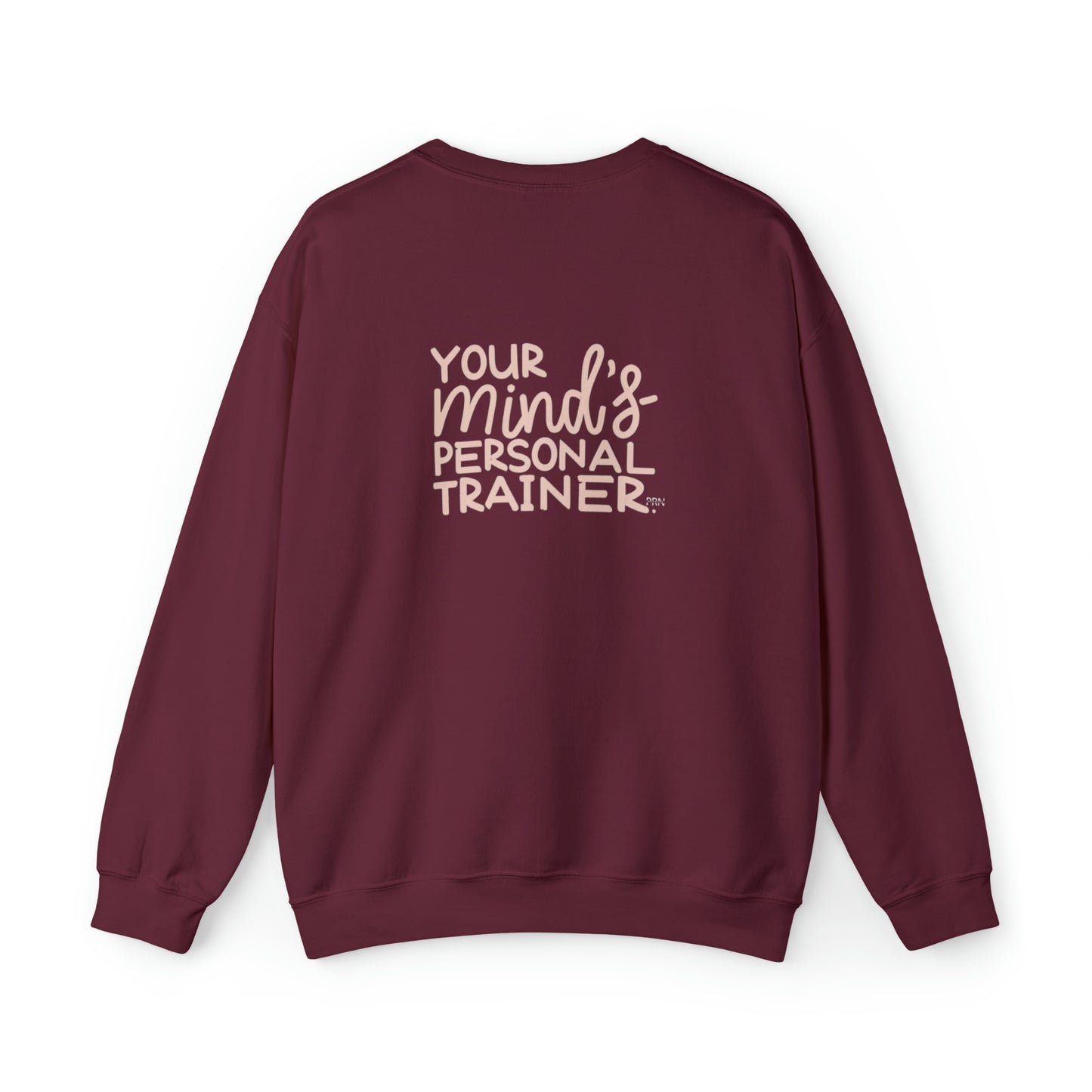 "Your Mind's Personal Trainer" Unisex Crewneck Sweatshirt