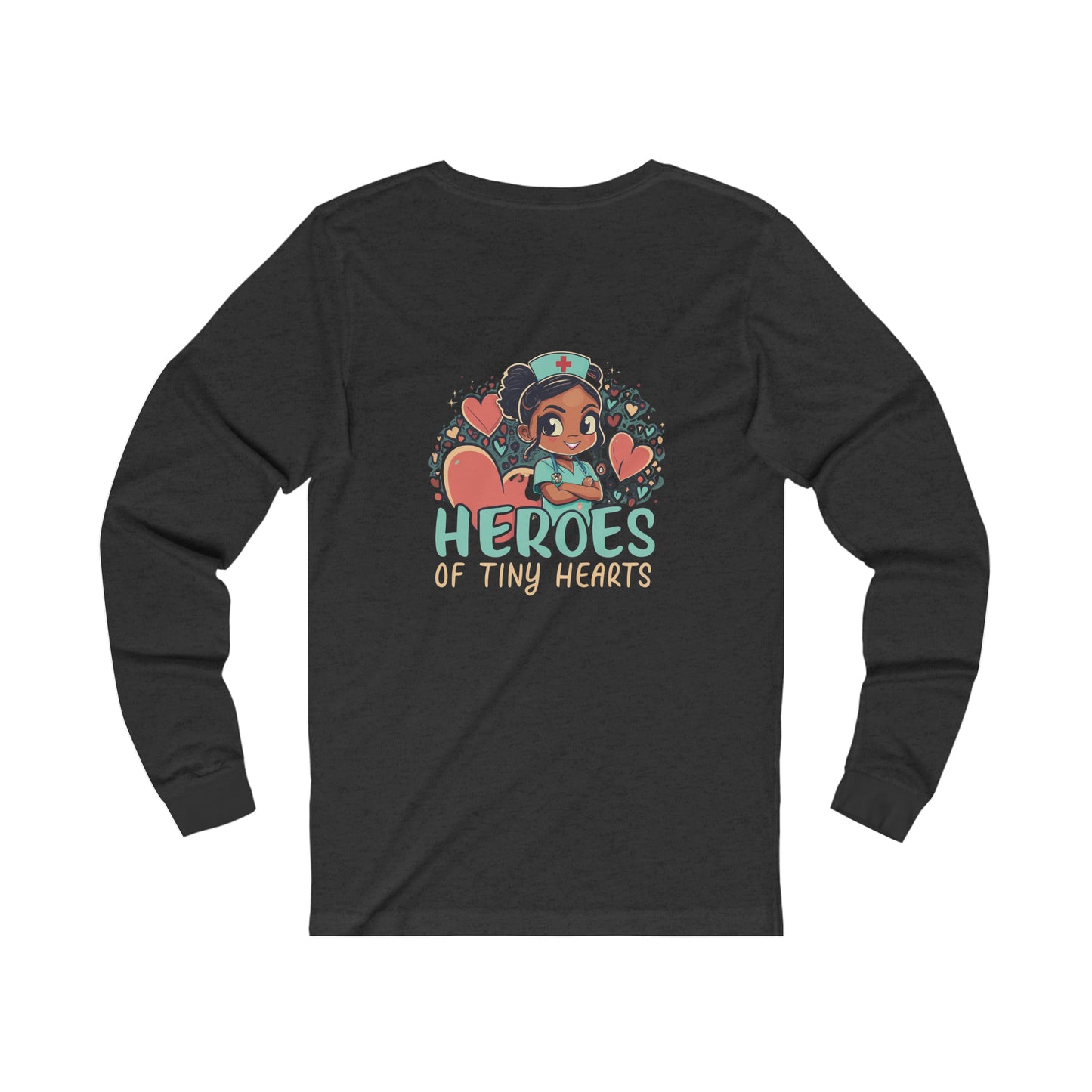 "Heroes of Tiny Hearts" Women's Long Sleeve Shirt