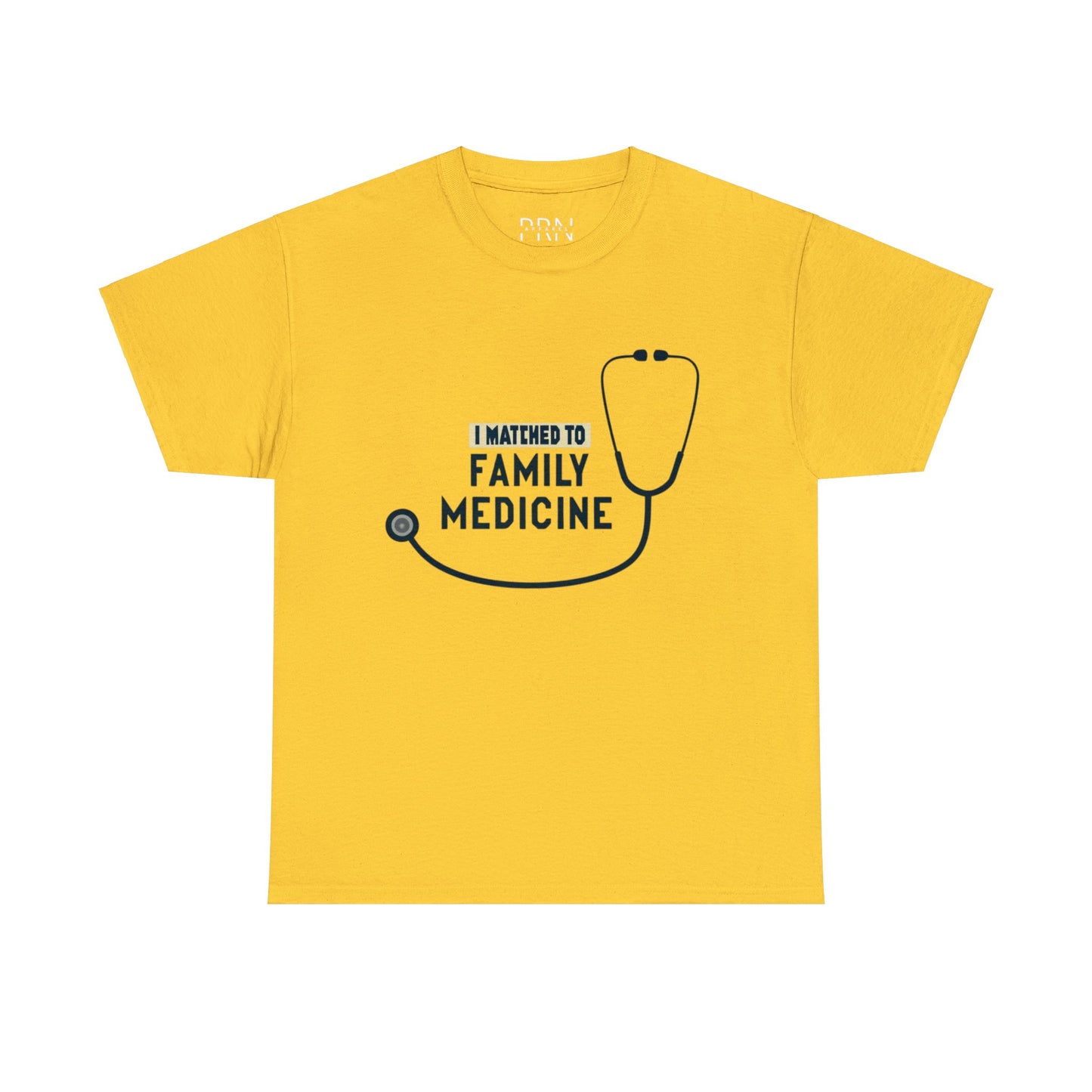 "I Matched to Family Medicine" Unisex Heavy Cotton Tee