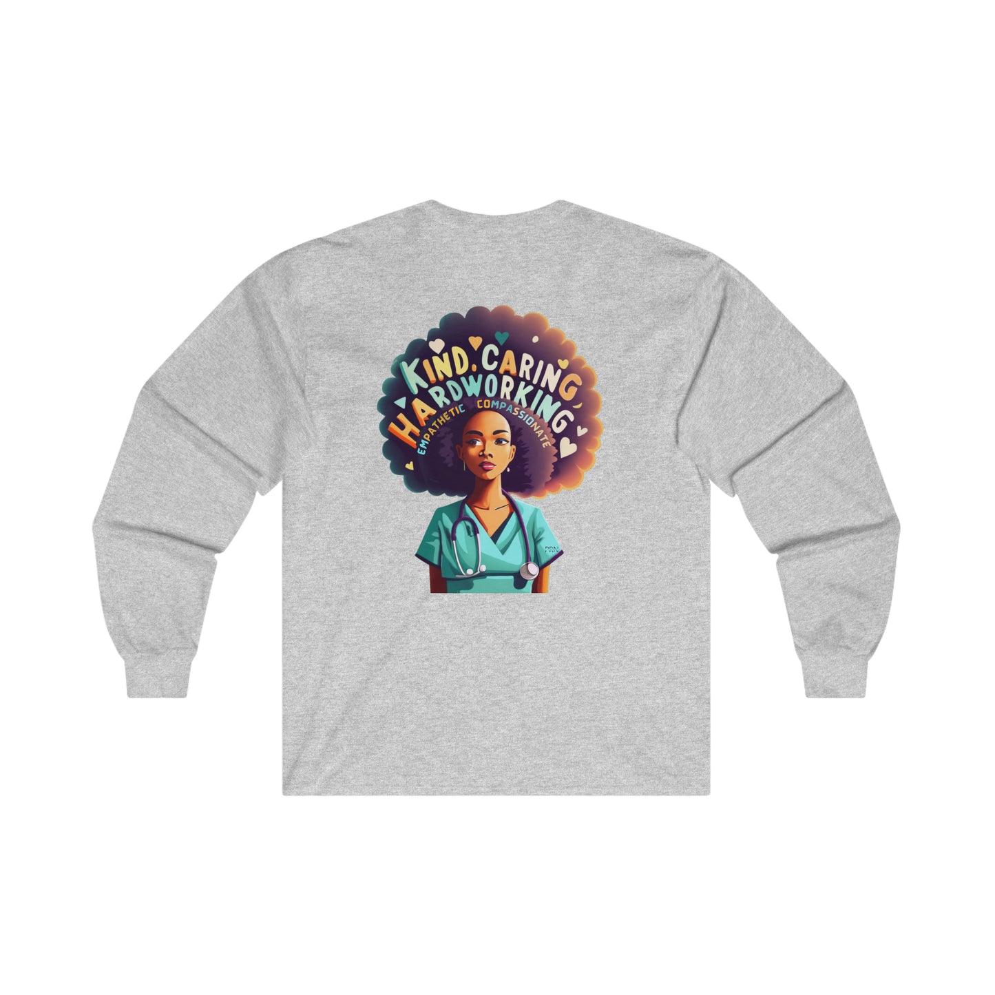 Afro Long Sleeve Tee