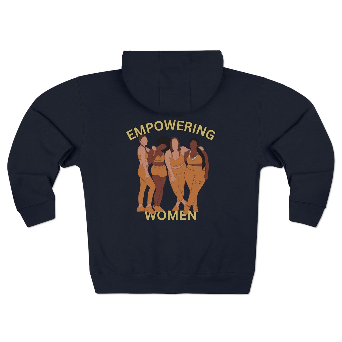 "Empowering Women" Unisex Full Zip Hoodie