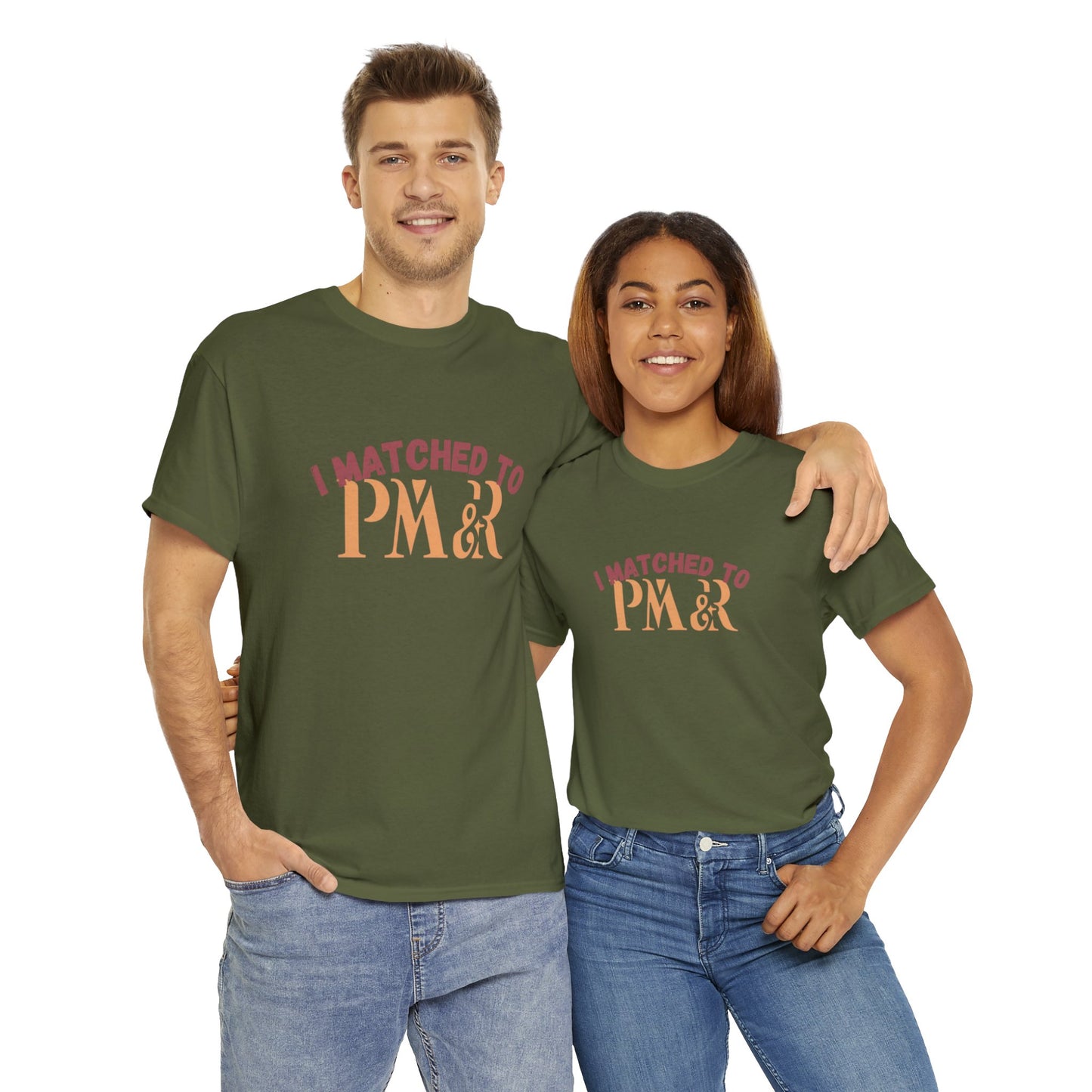 "I Matched to PM&R" Unisex Heavy Cotton Tee