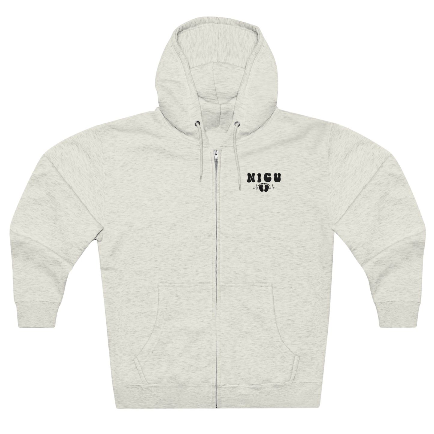 "Tiny But Mighty" Unisex Full Zip Hoodie