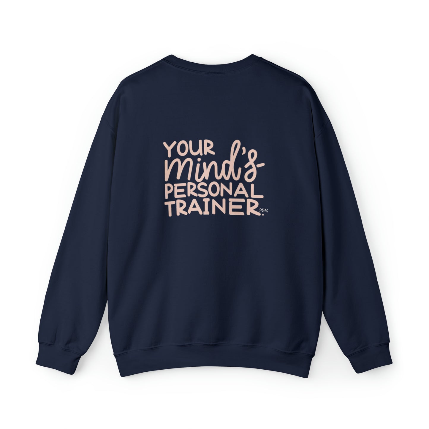 "Your Mind's Personal Trainer" Unisex Crewneck Sweatshirt