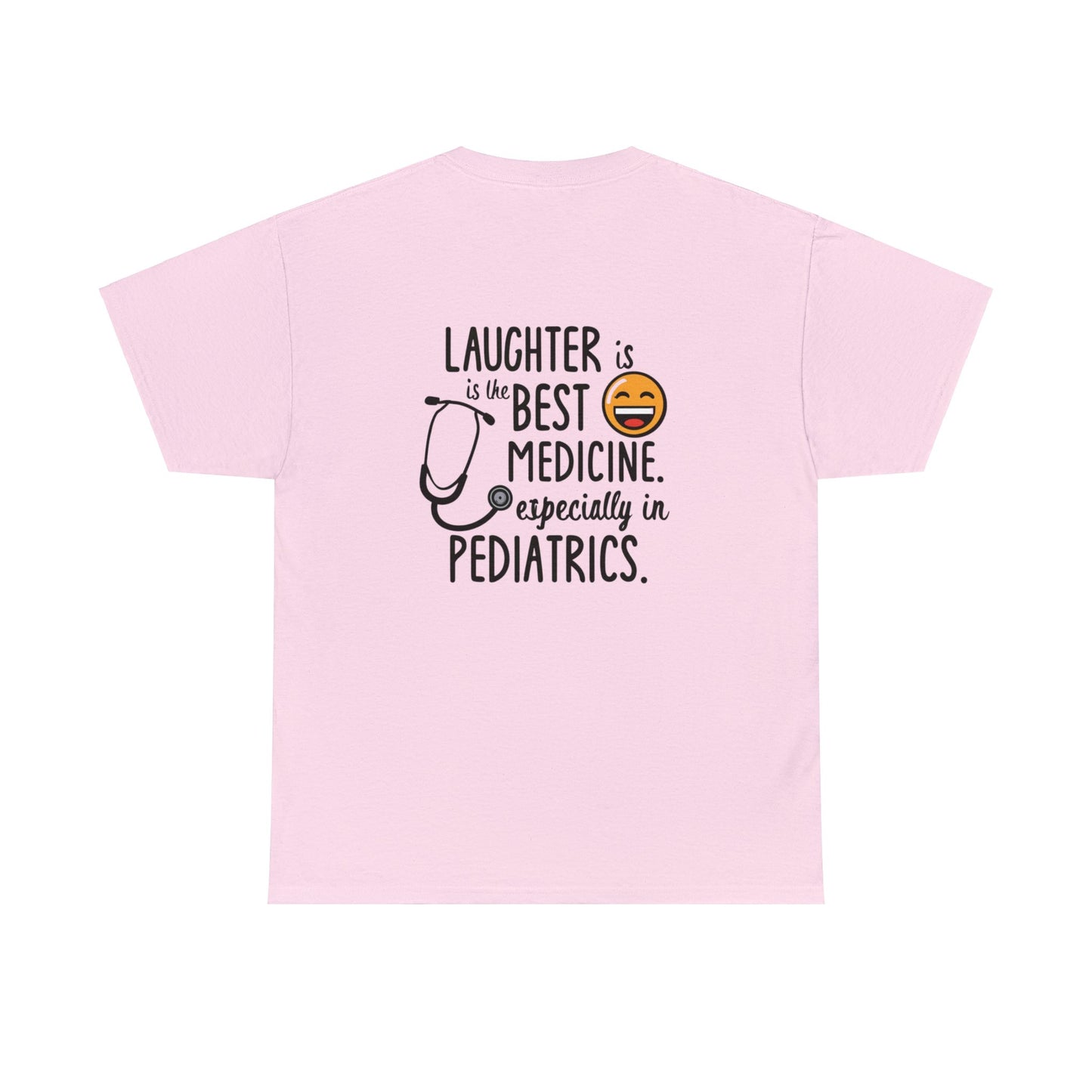 Laughter is the best Medicine - Unisex Heavy Cotton T-shirt