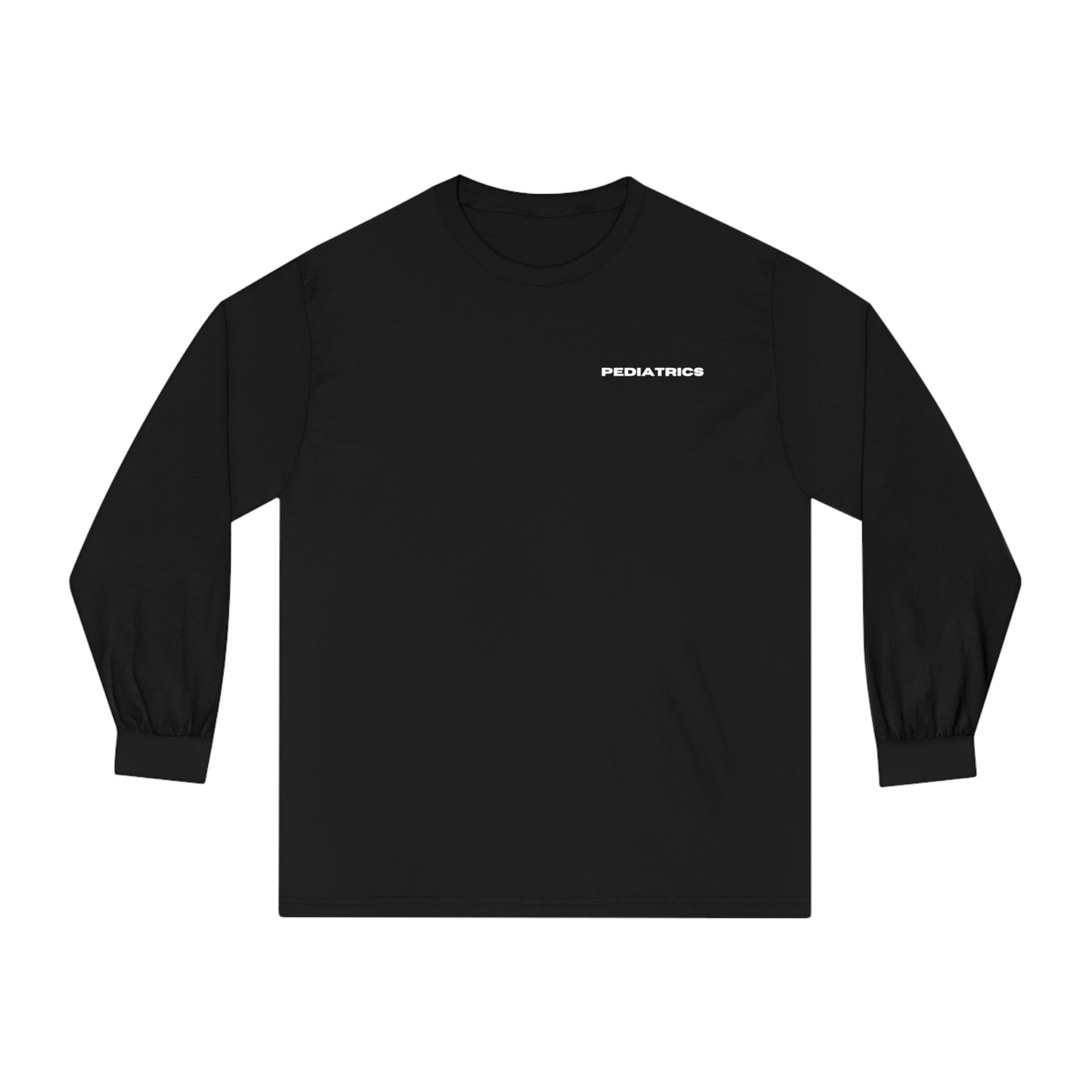 "Nutrition Facts" Unisex Long Sleeve T-Shirt