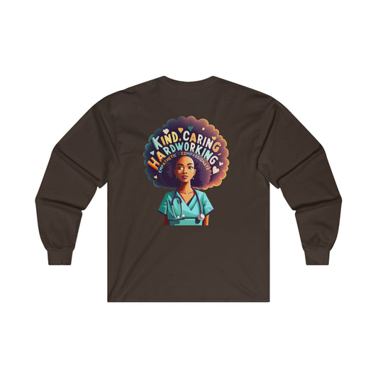 Afro Long Sleeve Tee