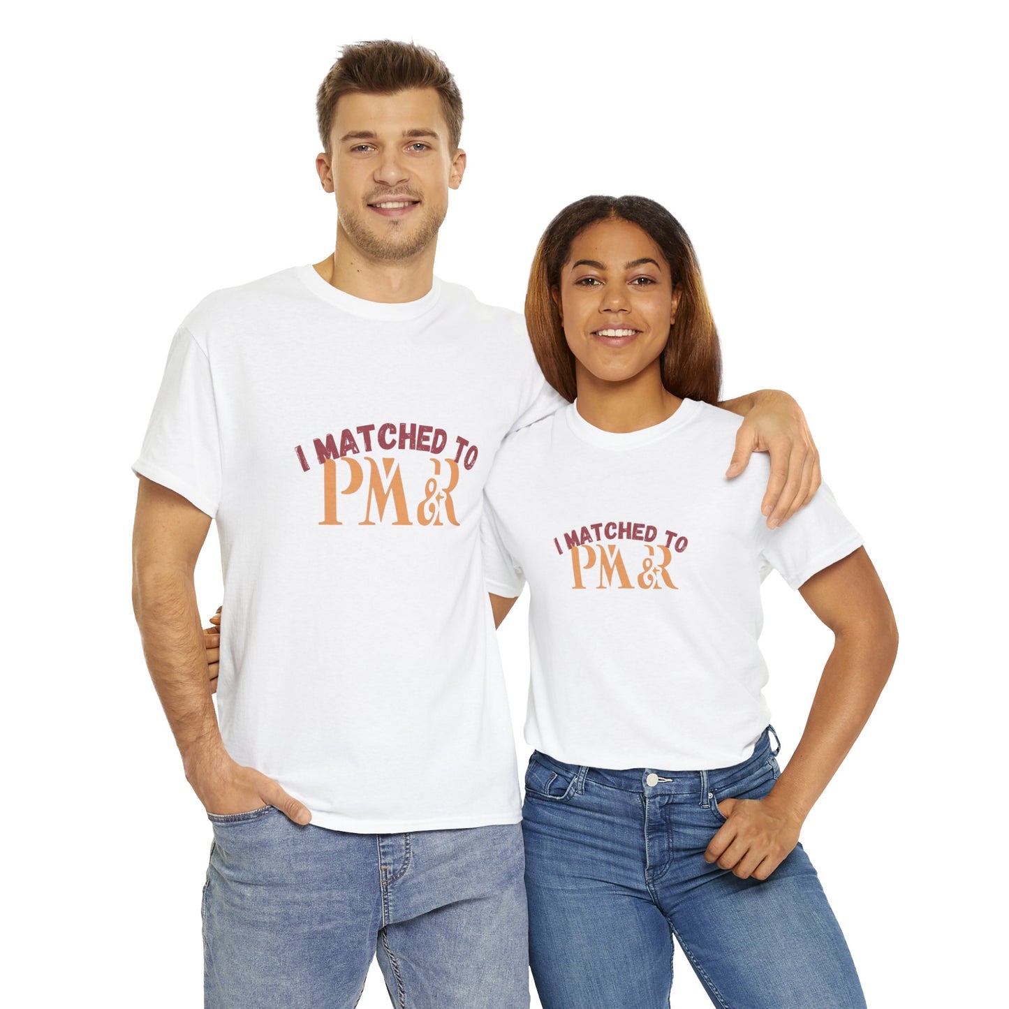 "I Matched to PM&R" Unisex Heavy Cotton Tee