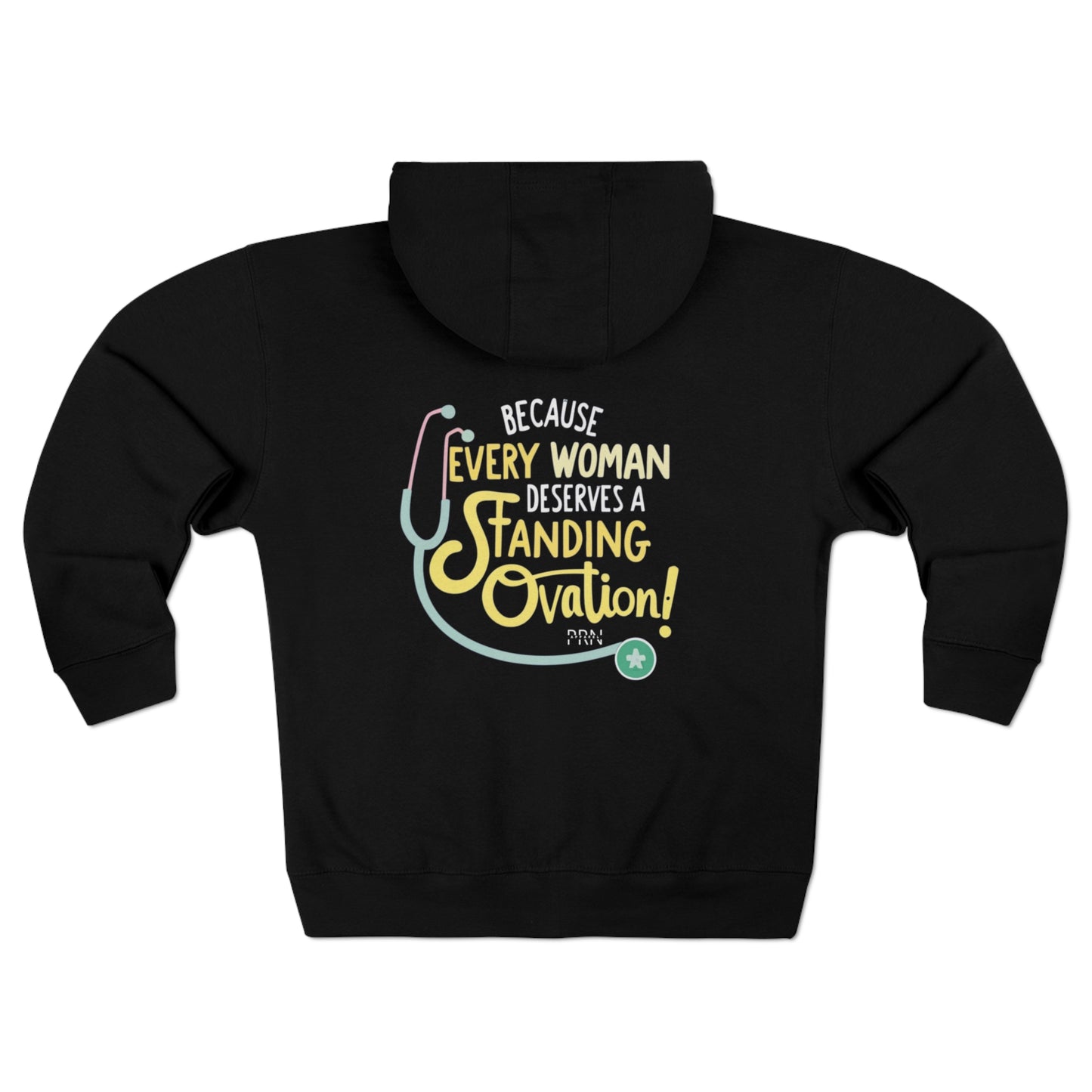 "Standing Ovation" Unisex Full Zip Hoodie