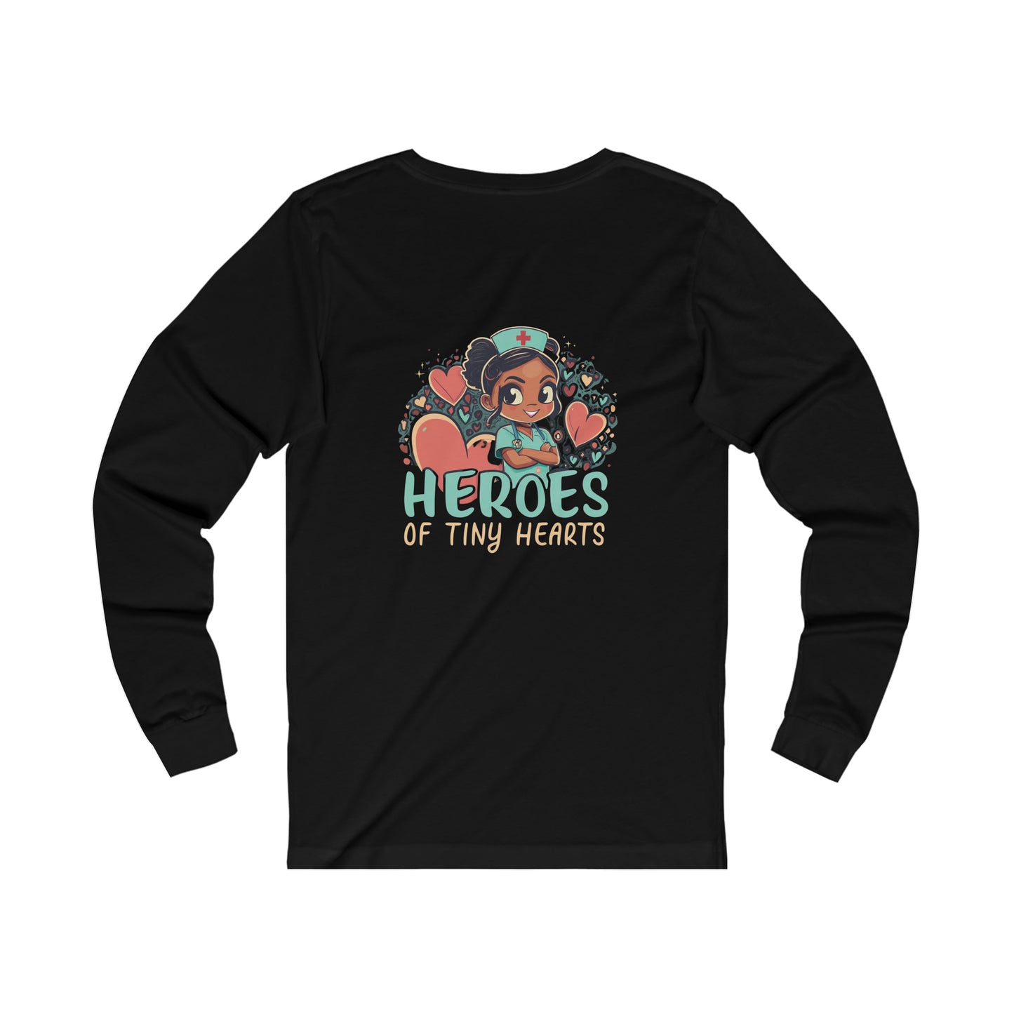 "Heroes of Tiny Hearts" Women's Long Sleeve Shirt