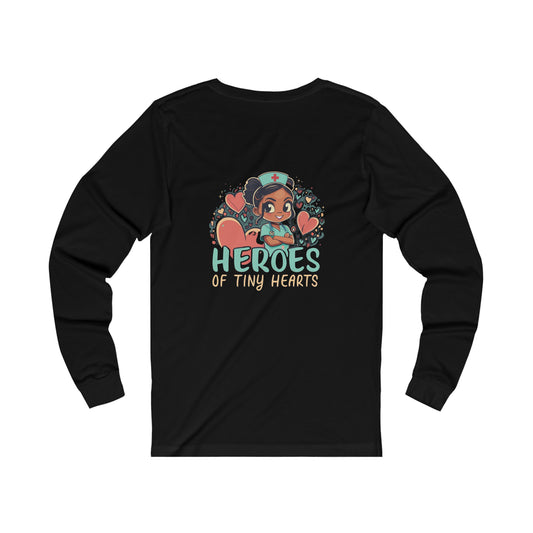 "Heroes of Tiny Hearts" Women's Long Sleeve Shirt