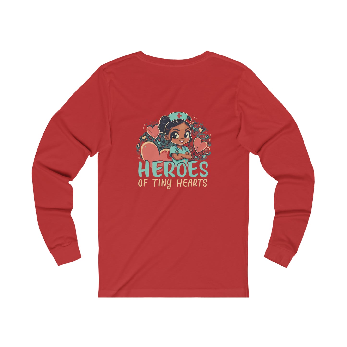 "Heroes of Tiny Hearts" Women's Long Sleeve Shirt