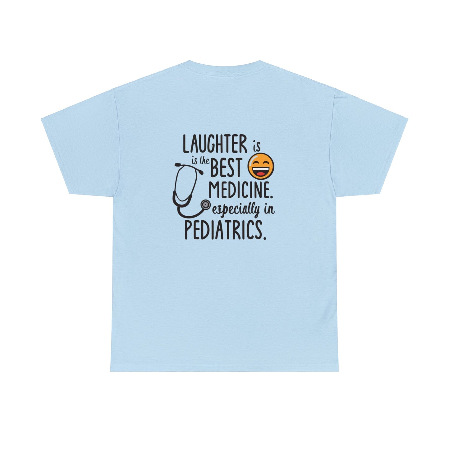 Laughter is the best Medicine - Unisex Heavy Cotton T-shirt