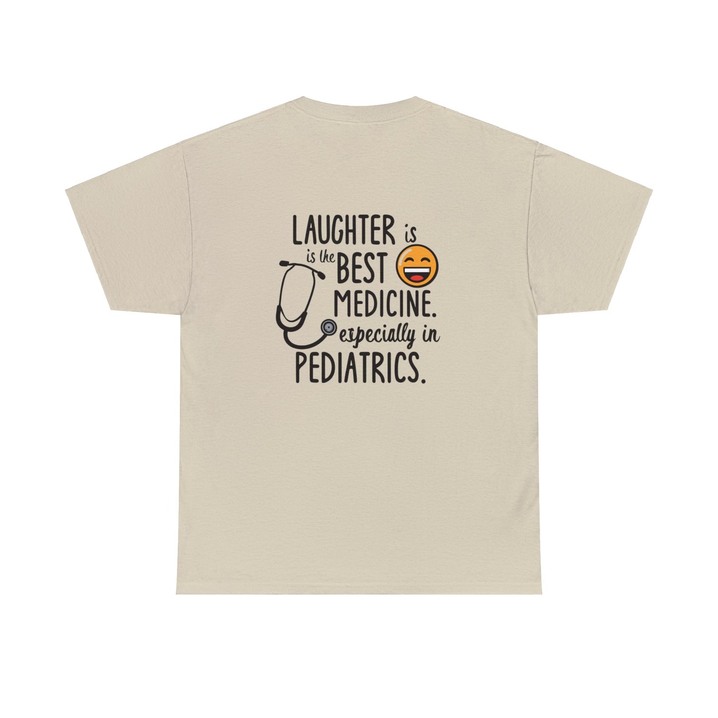 Laughter is the best Medicine - Unisex Heavy Cotton T-shirt