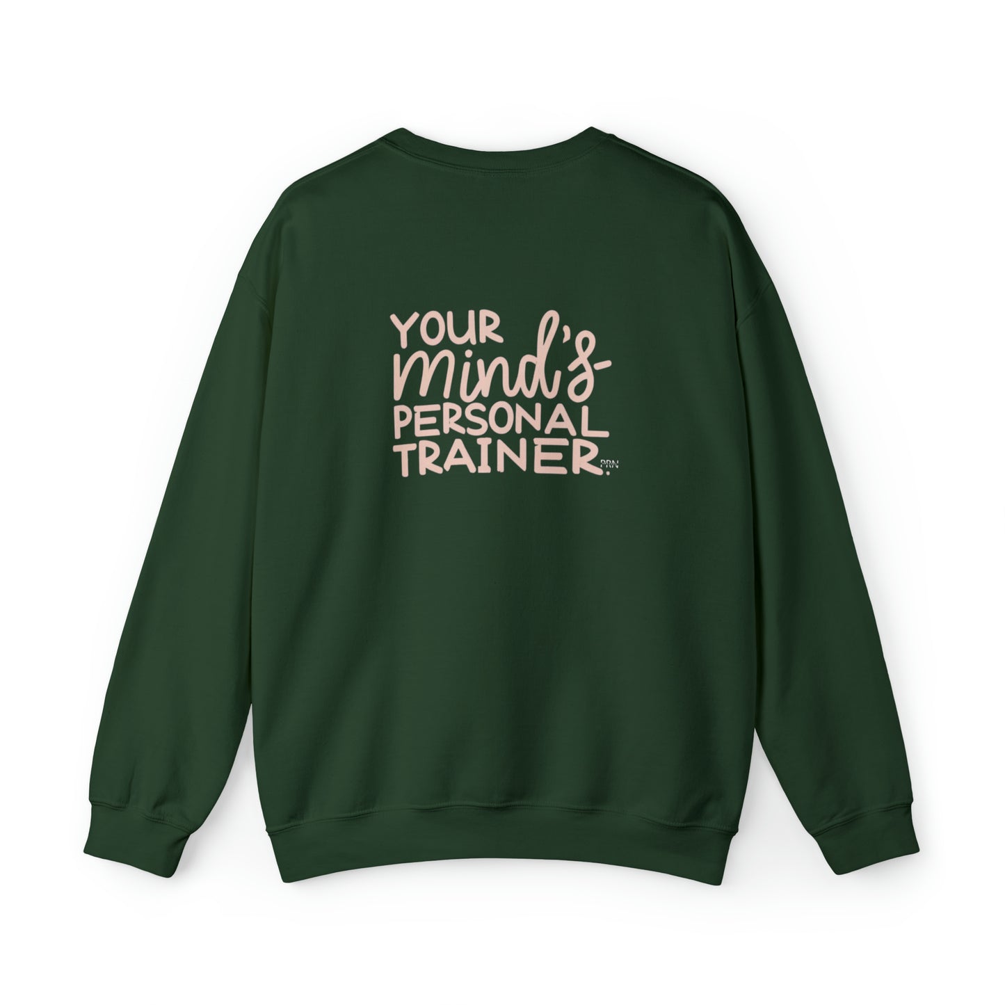 "Your Mind's Personal Trainer" Unisex Crewneck Sweatshirt