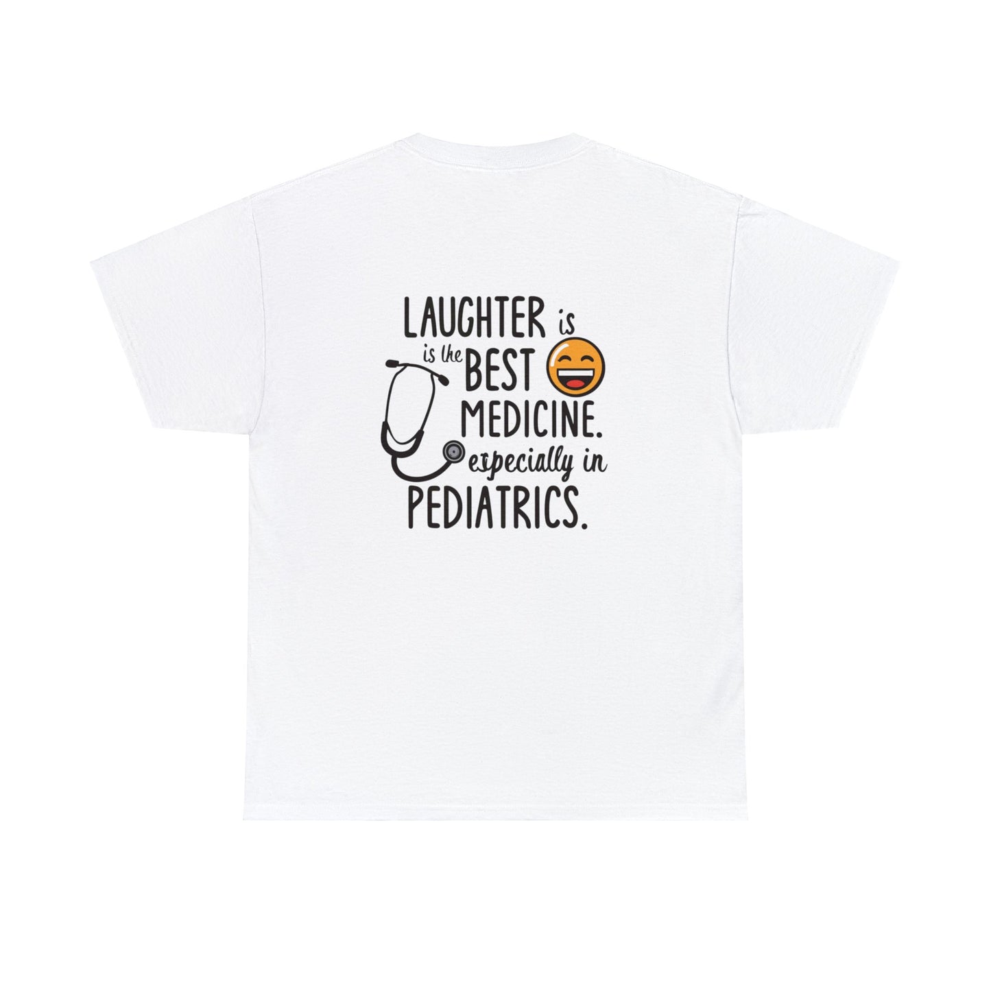 Laughter is the best Medicine - Unisex Heavy Cotton T-shirt