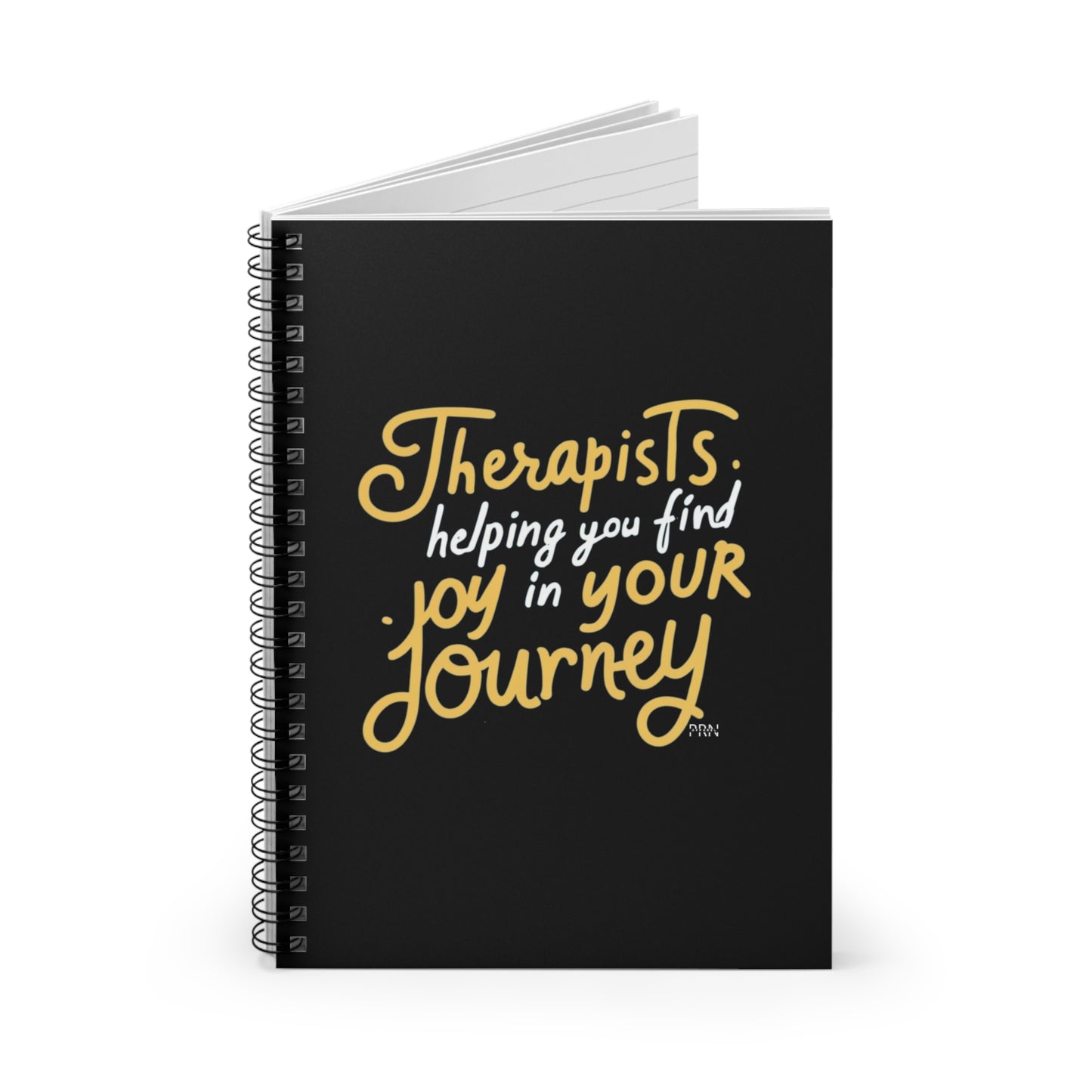 "Helping You Find Joy in Your Journey" Spiral Notebook - Ruled Line